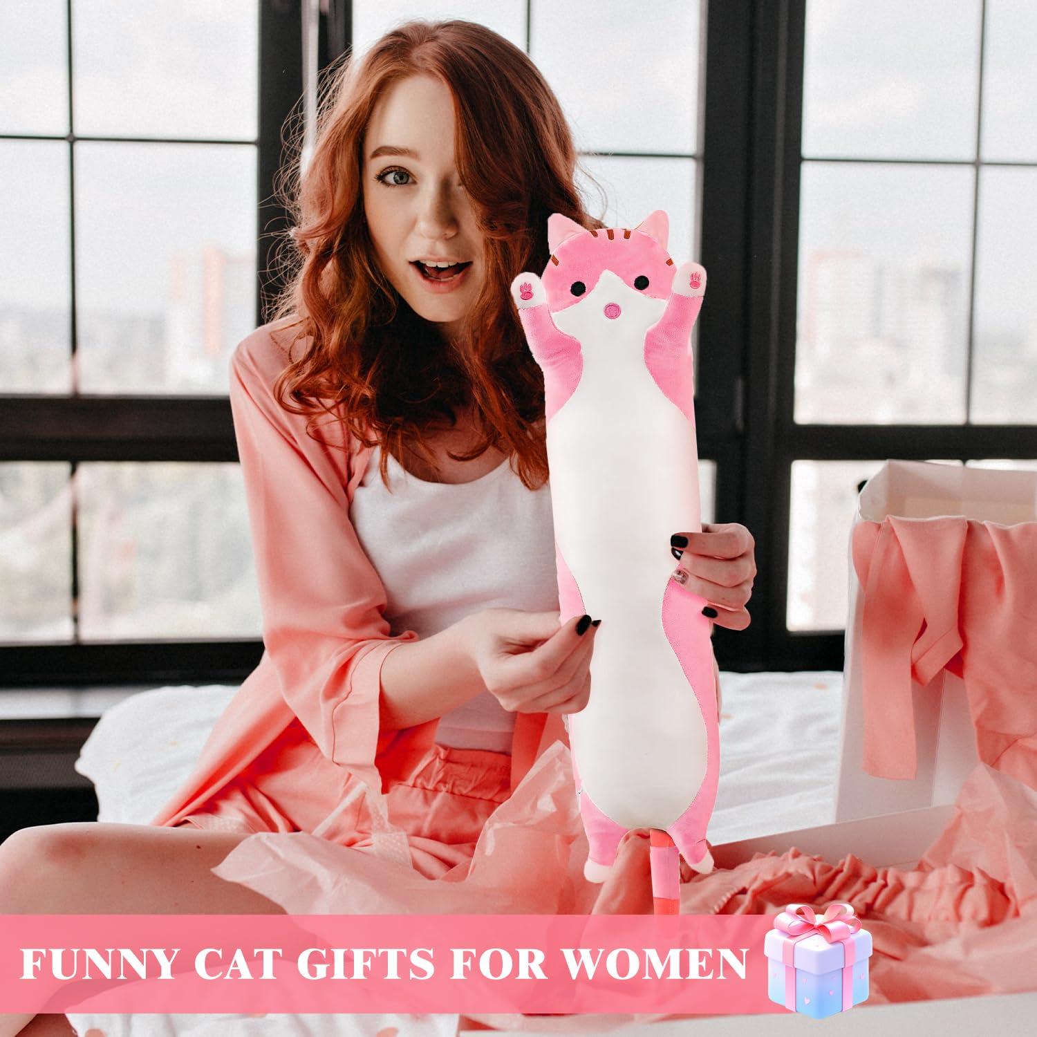 Cat Heating Pad for Period Cramps Menstrual Pain Relief, Portable Electric Heat Pads USB Powered, Cute Stuff Stuffed Animals Funny Gifts for Women Teen Girls Kids Cat Lovers Birthday Easter Christmas - Image 7