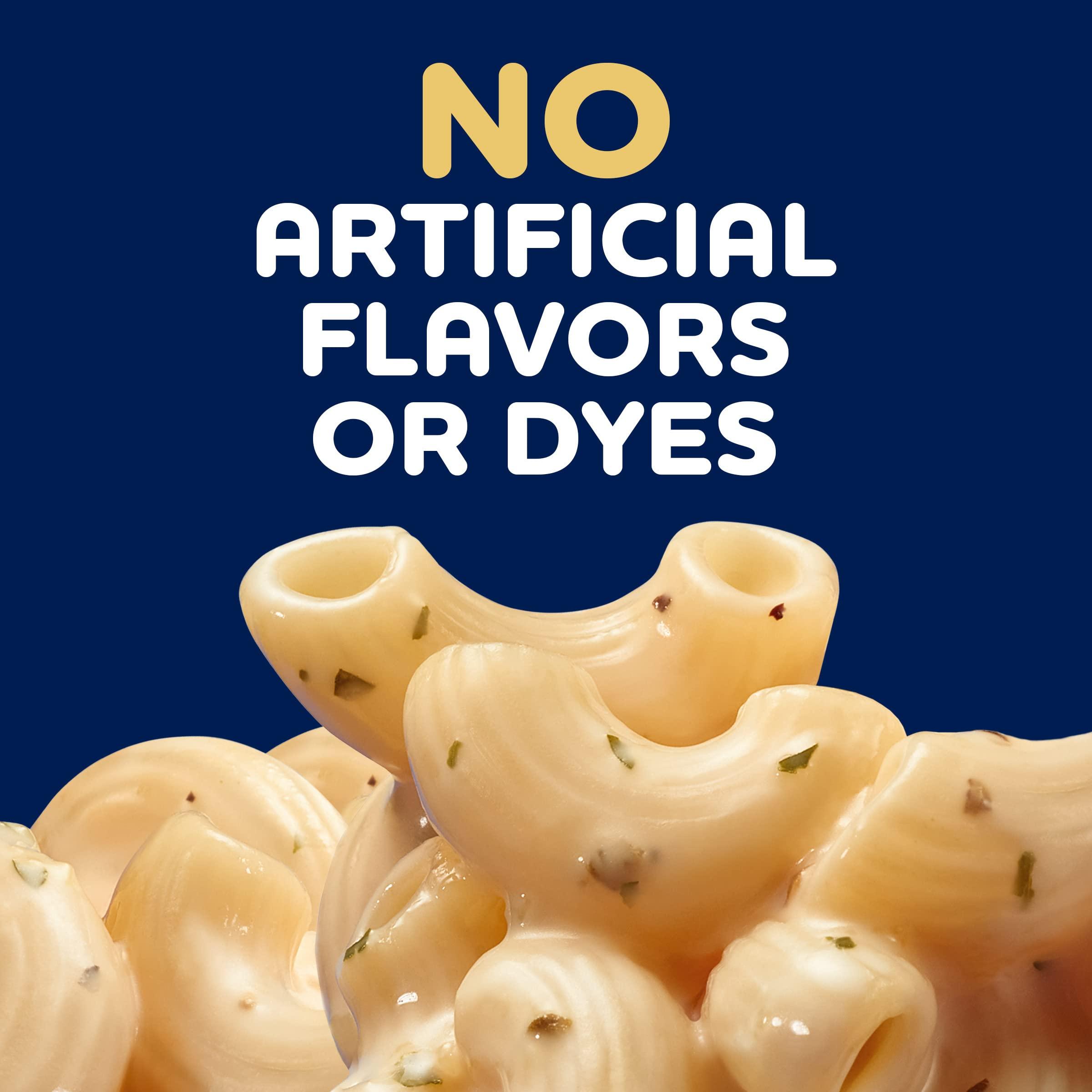 Kraft Deluxe White Cheddar & Garlic & Herbs Mac & Cheese Macaroni and Cheese Dinner, 11.9 oz Box - Image 5