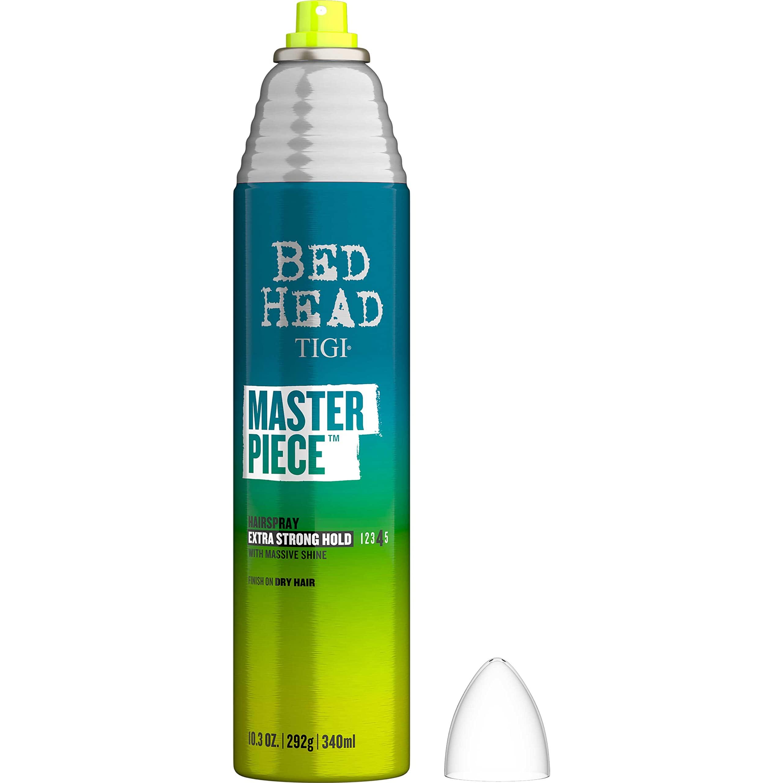 Bed Head by TIGI Frizz Control Hairspray Extra Hold Masterpiece Hair Care Spray for Incredibly Shiny and Glossy Hair, 10.3 oz - Image 7