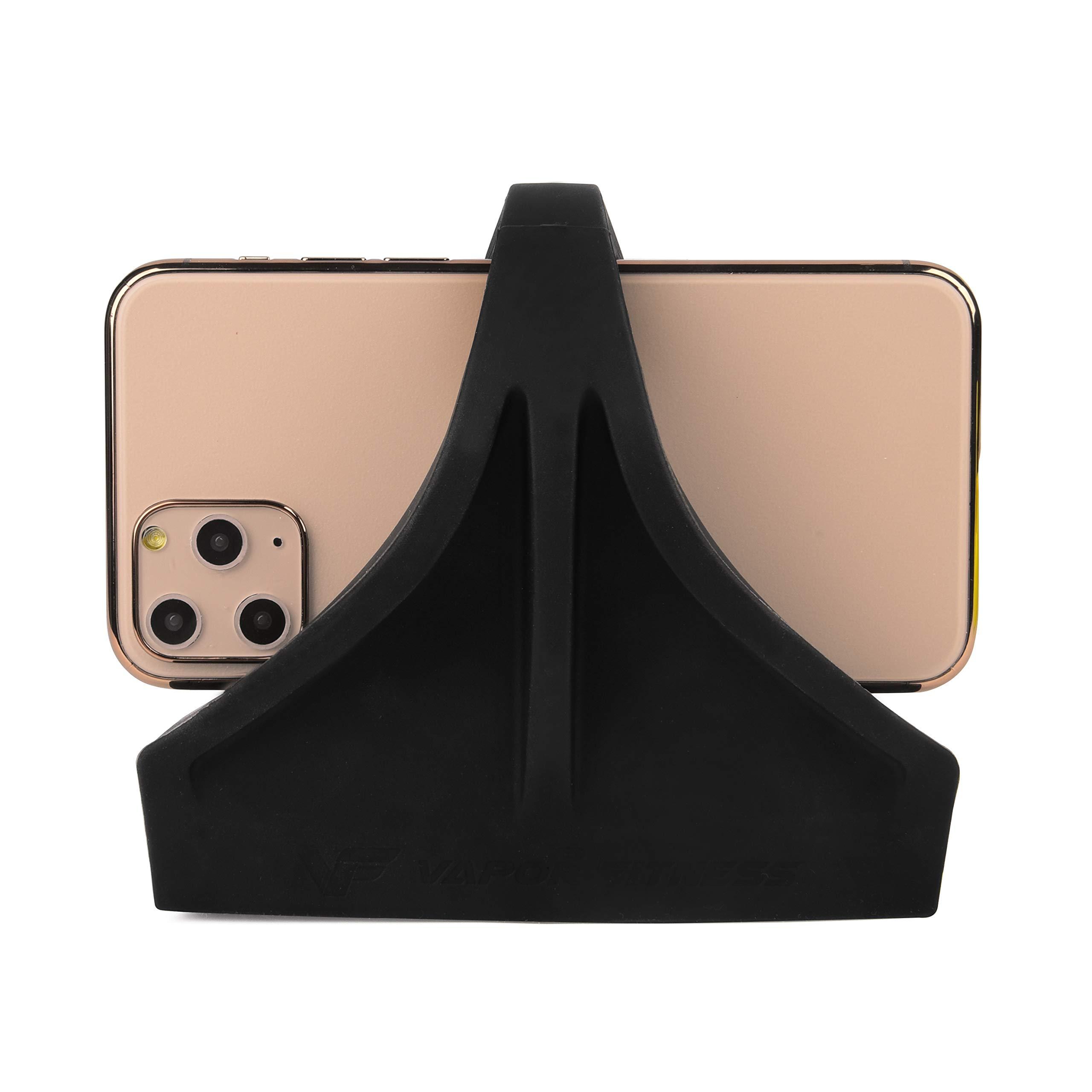 Vapor Fitness Phone Holder Made for PM5 Monitors of Concept 2 Rower, SkiErg and BikeErg - Silicone Smartphone Cradle Compatible with Concept 2 Rowing Machine. Ideal Rower Accessories - Image 4