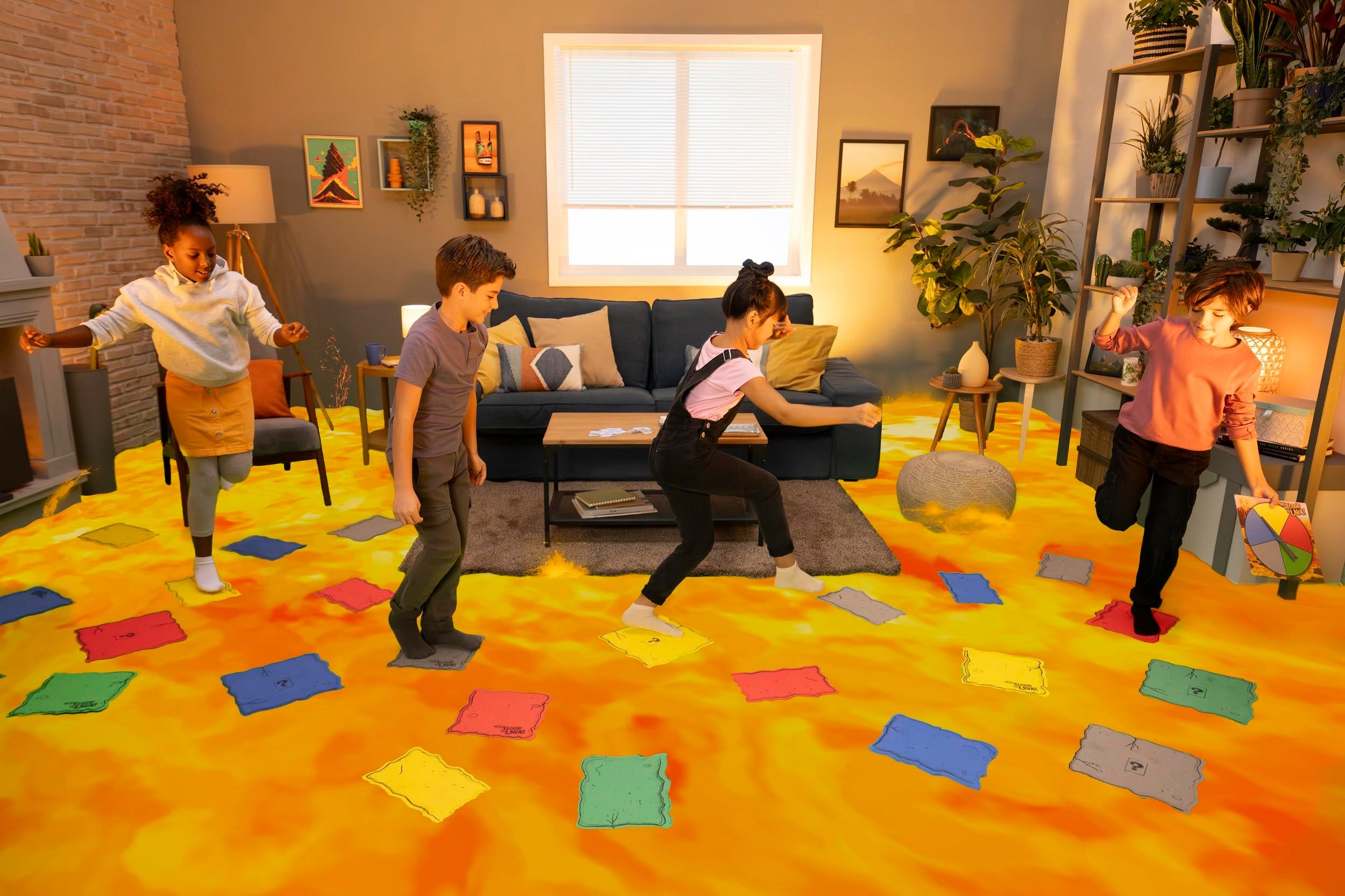 The Original The Floor is Lava! Game by Endless Games - Interactive Game For Kids And Adults - Promotes Physical Activity - Indoor And Outdoor Safe - Image 2