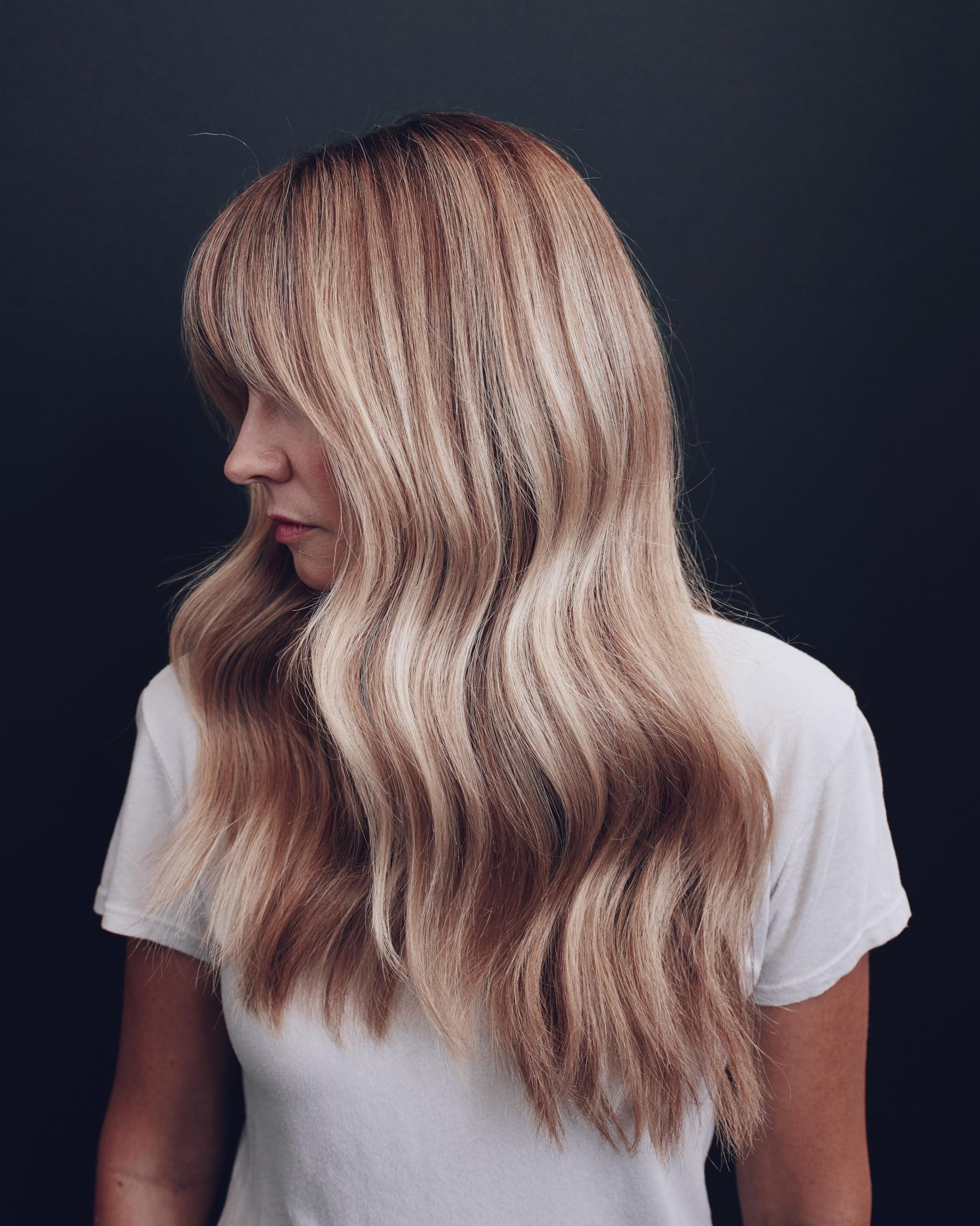Kristin Ess Hair The One Purple Shampoo - Toning for Blonde Hair, Neutralizes Brass + Yellow Tones, Sulfate Free, 33.8 fl oz - Image 5
