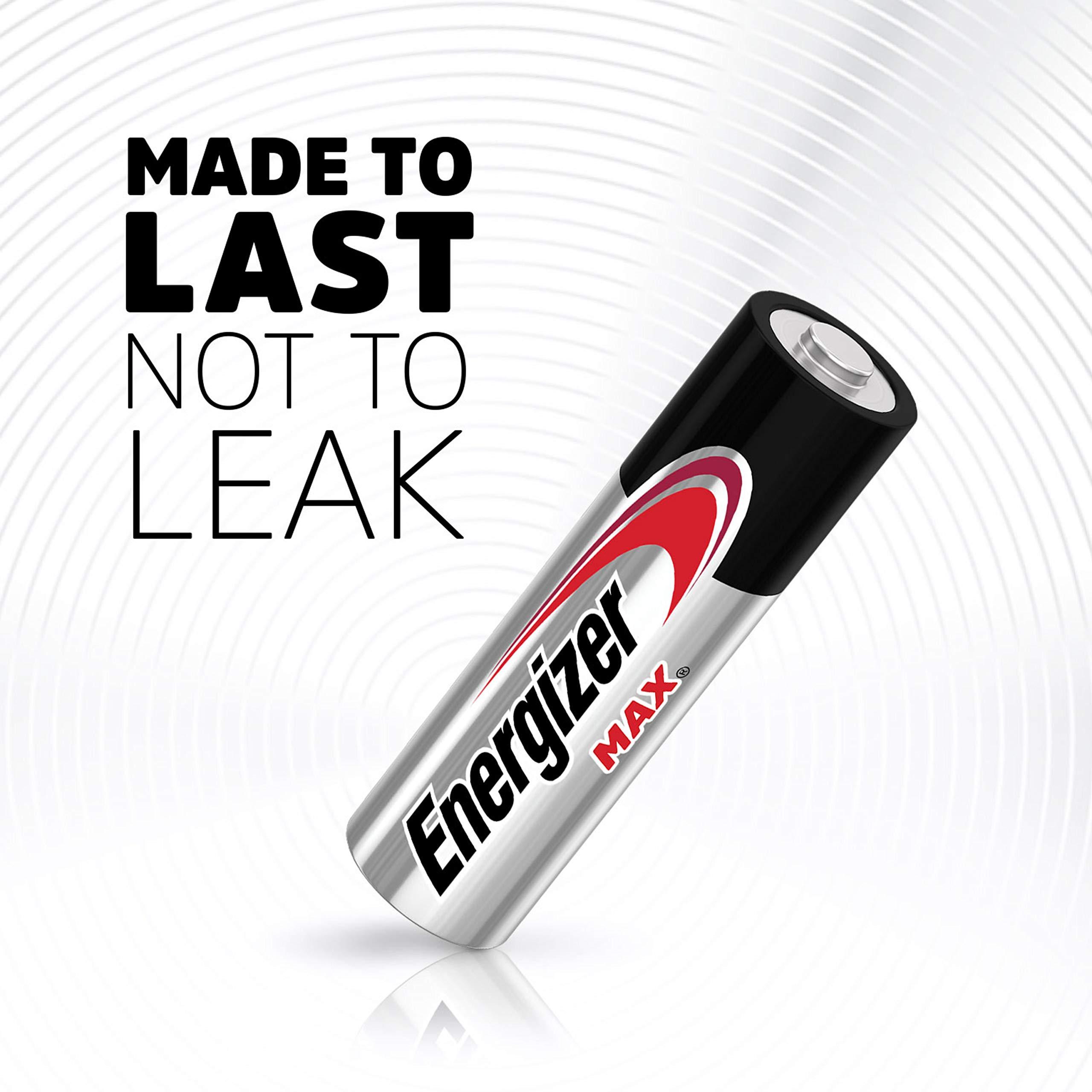 Energizer AA and AAA Batteries, 48 Count, Combo Pack Contains 24 Max Double A and 24 Max Triple A Batteries - Image 5