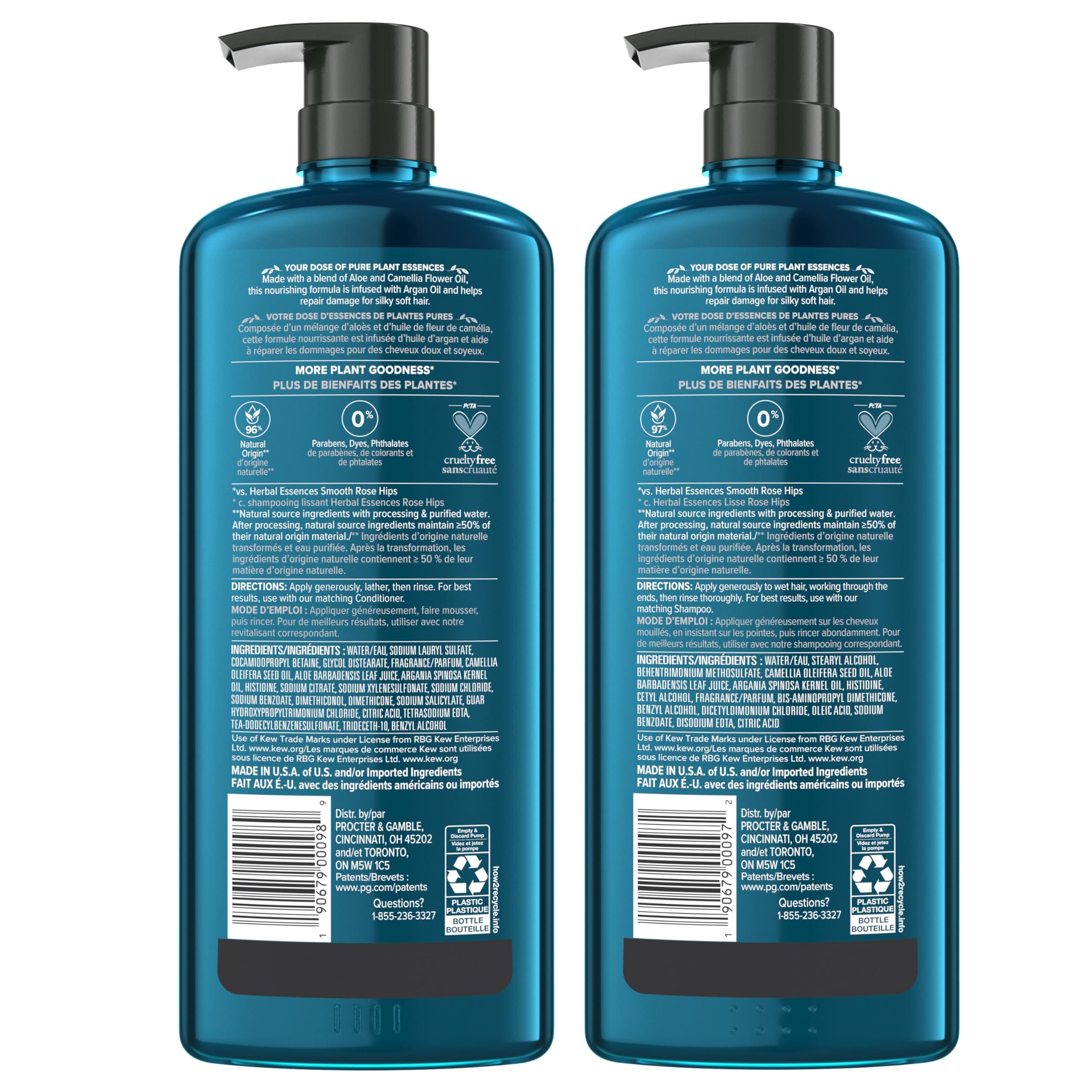 Herbal Essences Argan Oil Repair Shampoo & Conditioner Set, Moisturizes & Smoothes, Paraben-Free, Color-Safe, pH-Balanced, Citrus Scent, 20.2 Fl Oz, 2-Pack - Image 13