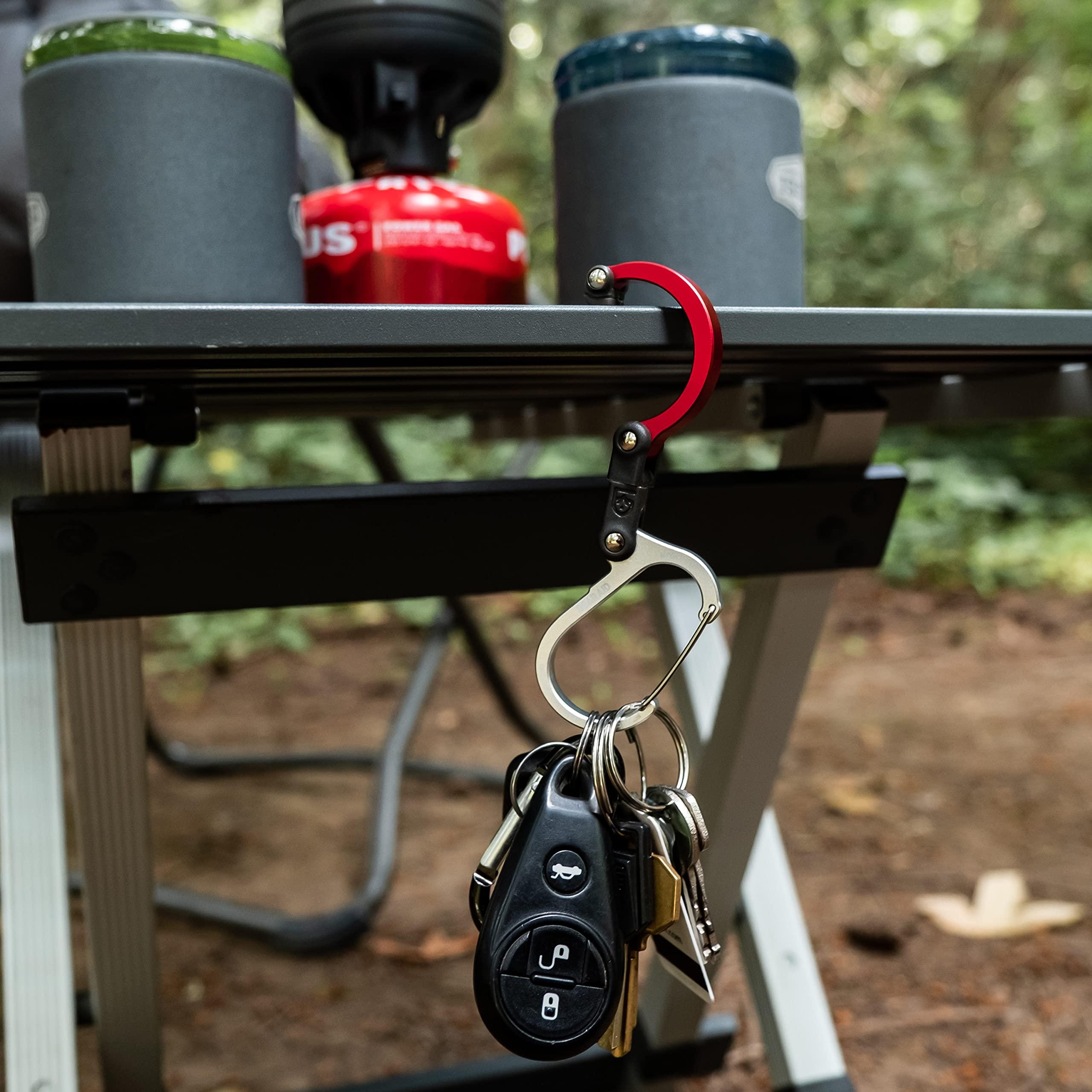 GEAR AID HEROCLIP Carabiner Clip and Hook (Mini) for Travel, Luggage, and Small Bags - Image 4