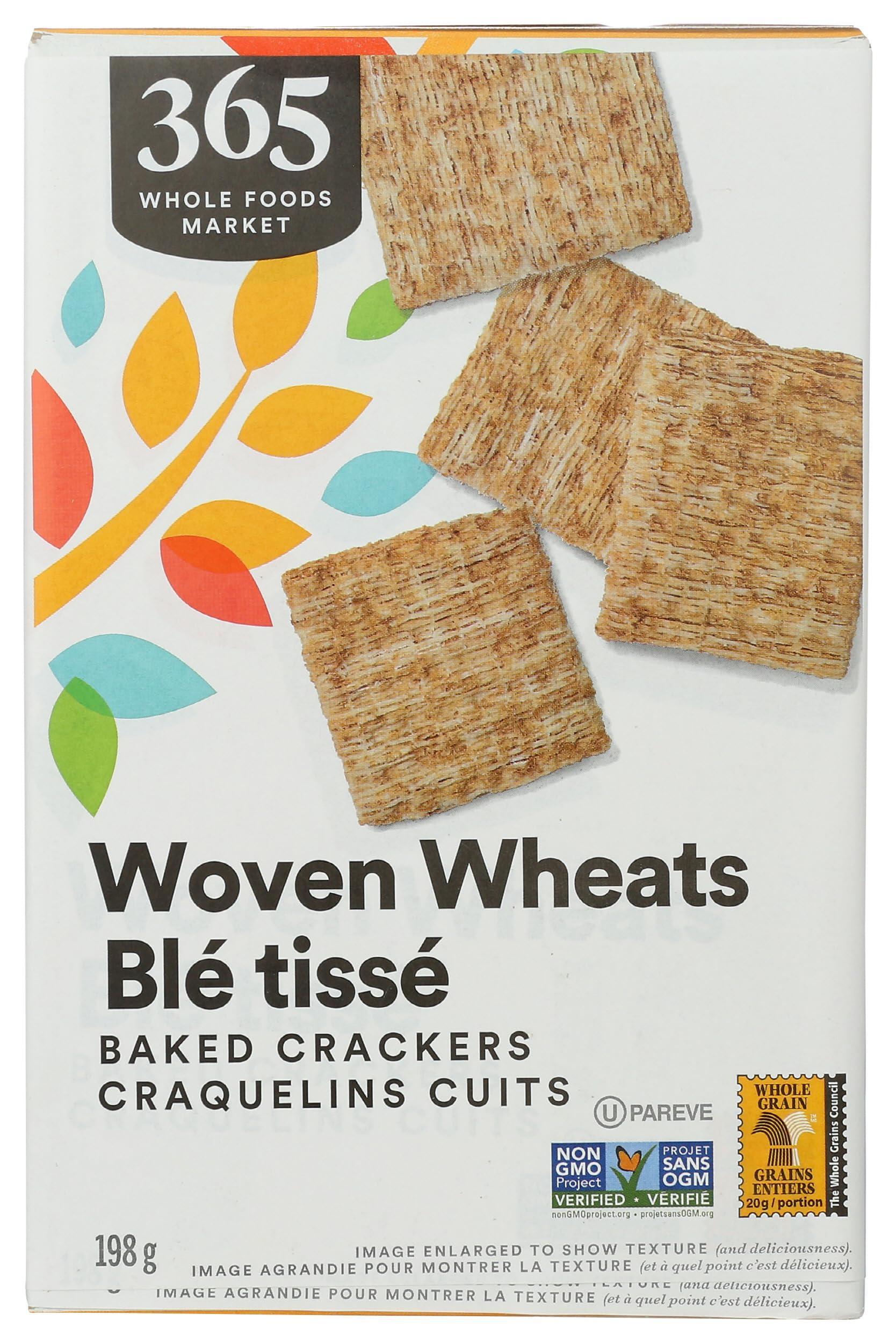 365 by Whole Foods Market, Woven Wheat Crackers, 7 OZ - Image 4