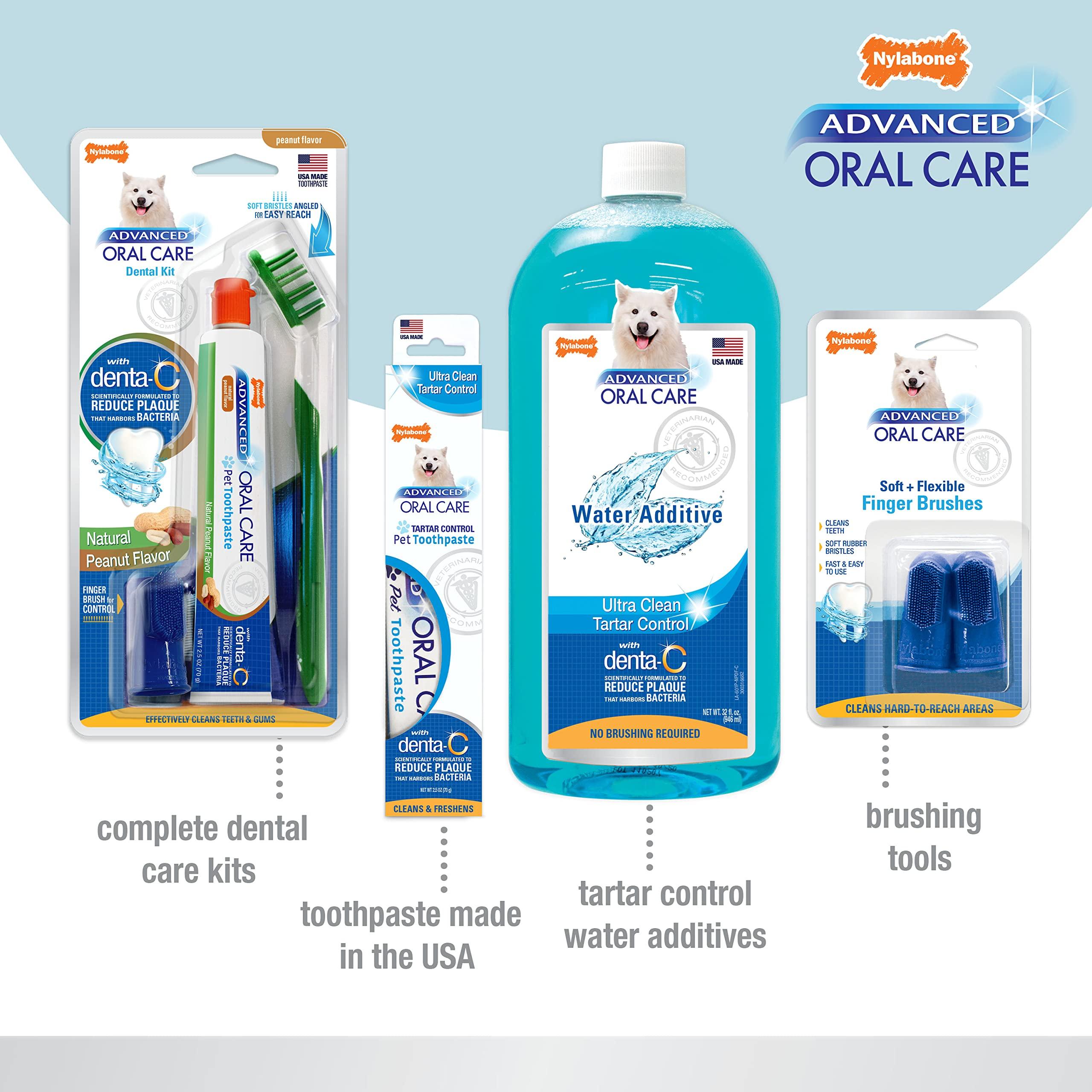 Nylabone Advanced Oral Care Pet Dental Water Additive, Liquid Tartar Remover & Breath Freshener for Dogs, Dog Teeth-Cleaning, Original Flavor, 32 oz. - Image 5