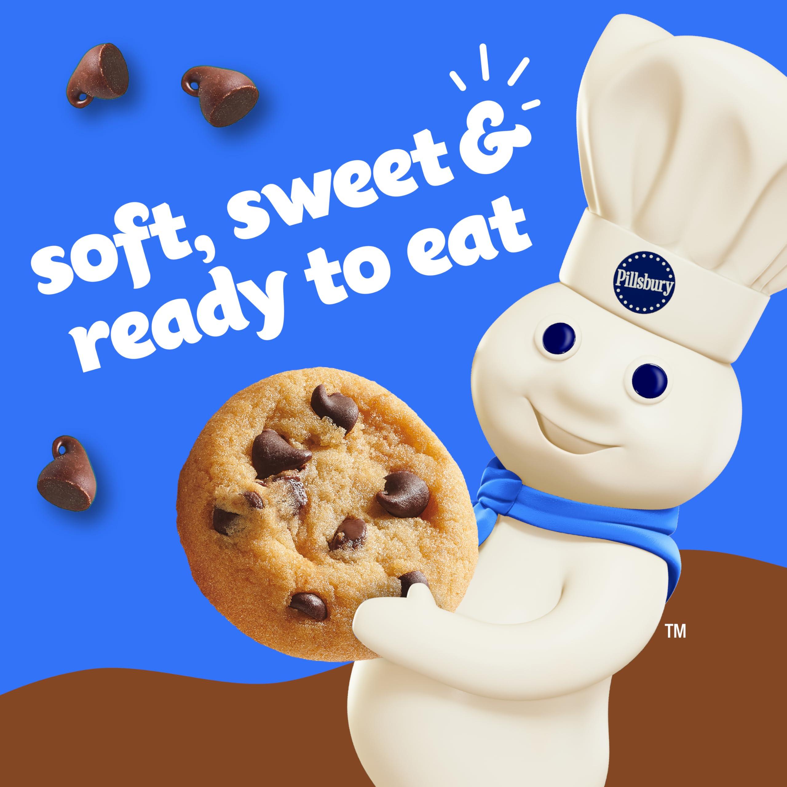 Pillsbury Mini Soft Baked Cookies, Chocolate Chip, Snack Bags, 10 Ct, 10 oz - Image 5