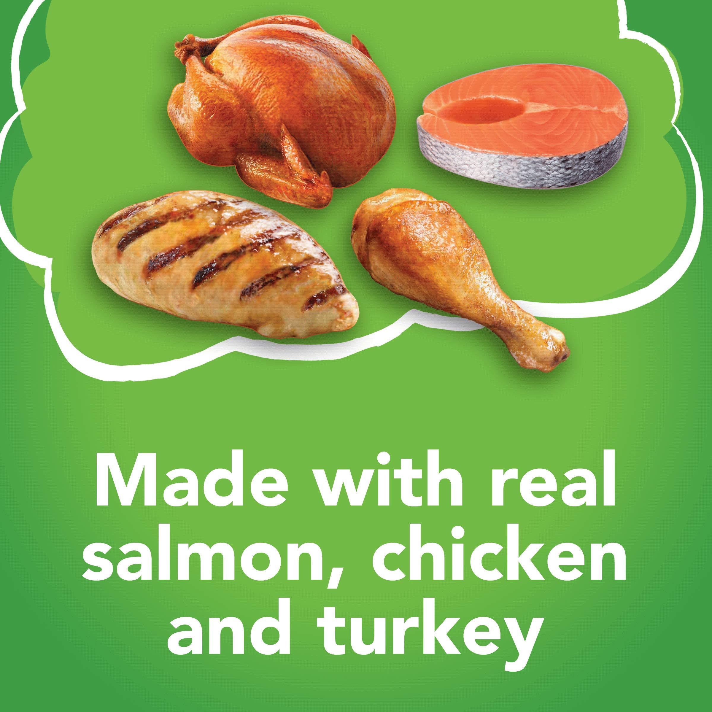 Purina Friskies Wet Cat Food Pate Variety Pack Salmon Dinner, Turkey and Giblets Dinner and Mixed Grill - (2 Packs of 12) 5.5 oz. Cans - Image 5