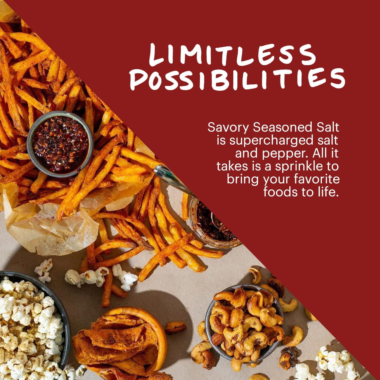 Momofuku Savory Seasoned Salt by David Chang, (4 Ounces), Umami Seasoning for Meat & Vegetables, Supercharged Salt & Pepper, Chef Made for Cooking, Extra Umami Boost - Image 6