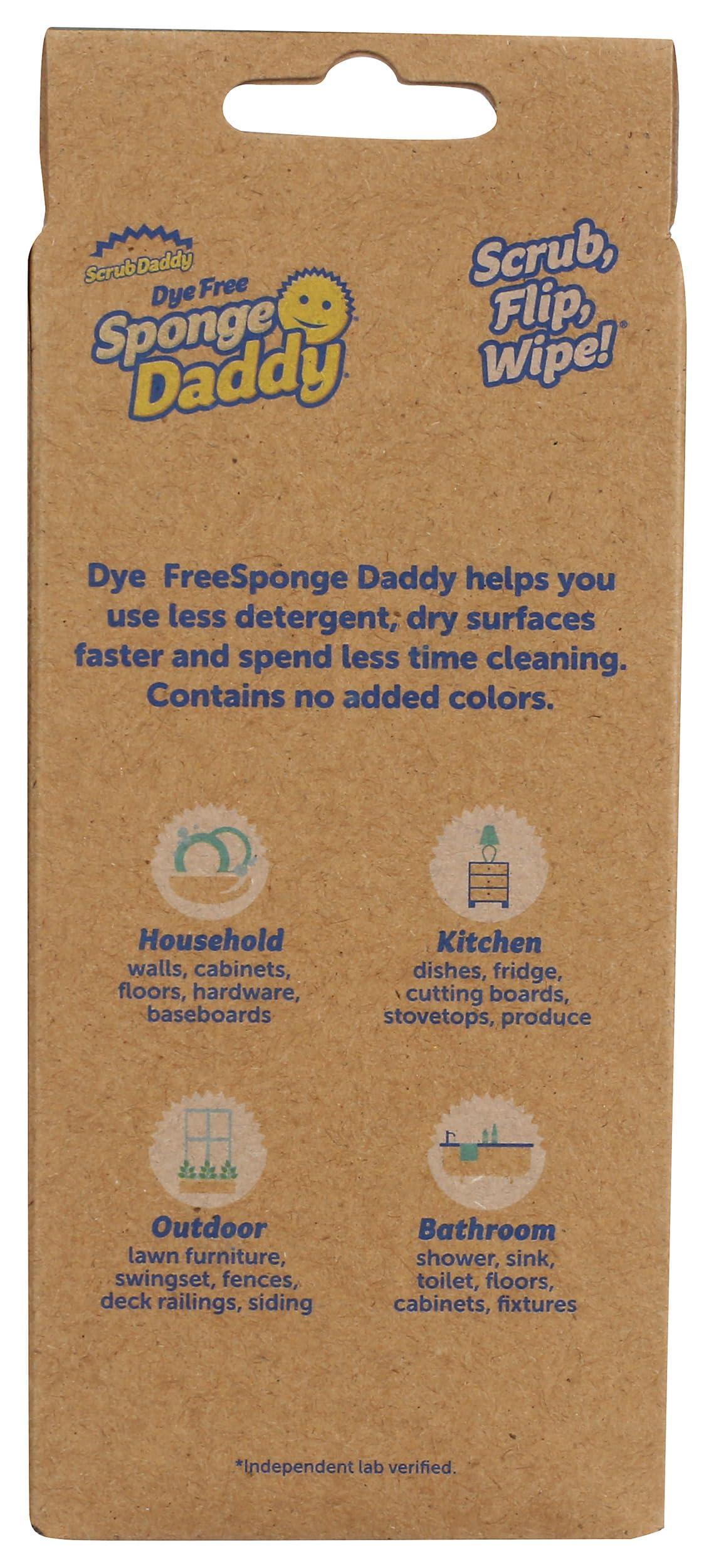 SCRUB DADDY Dye Free Sponge Daddy 3 Count, 3 CT - Image 2