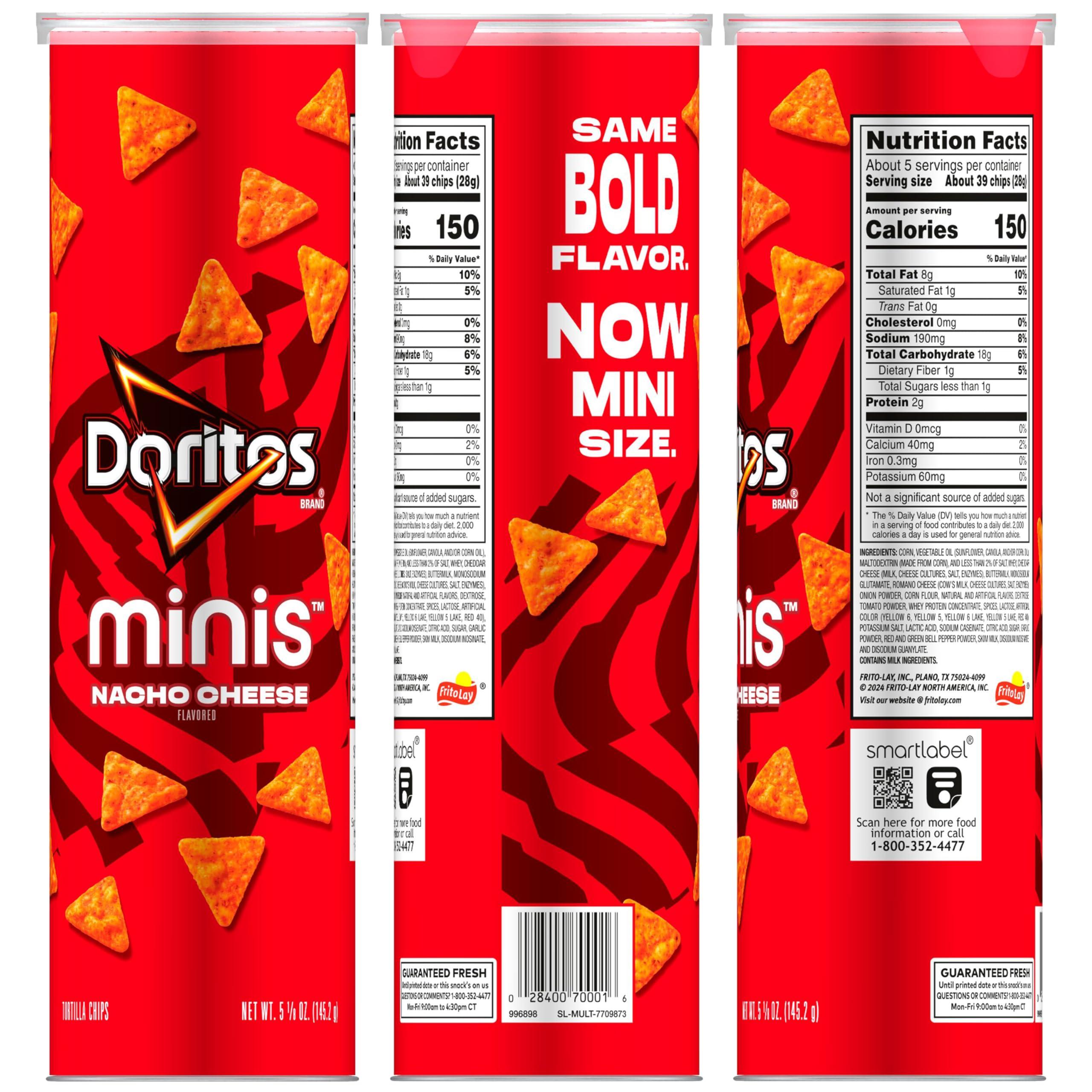 Doritos, Mini Nacho Cheese, 5.12 Ounce - Image 6