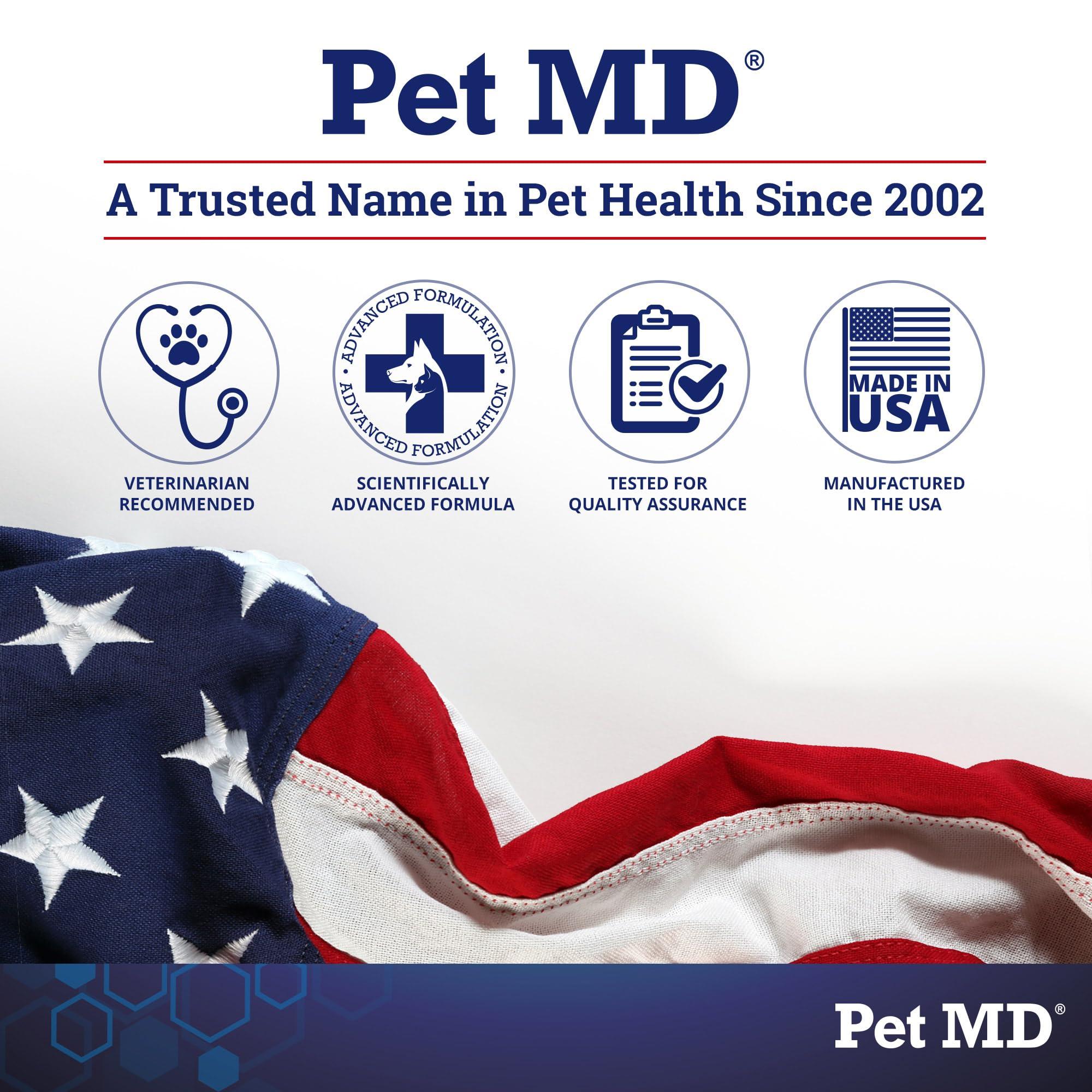 Pet MD - Dog Ear Cleaner Wipes - Otic Cleanser for Dogs to Stop Ear Itching, and Infections with Aloe and Eucalyptus - 100 Count - Image 6