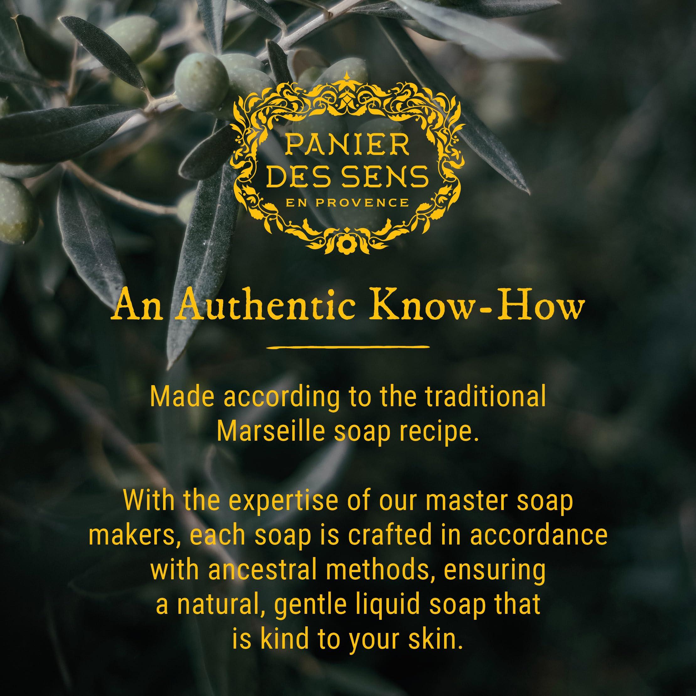 Panier des Sens - Moisturizing Hand Soap - Orange Blossom Gourmand Fragrance - French Traditional Savon de Marseille Soap - Refillable Kitchen & Bathroom Soap - 16.9 Fl.oz Liquid Hand Wash 96% Natural - Image 8
