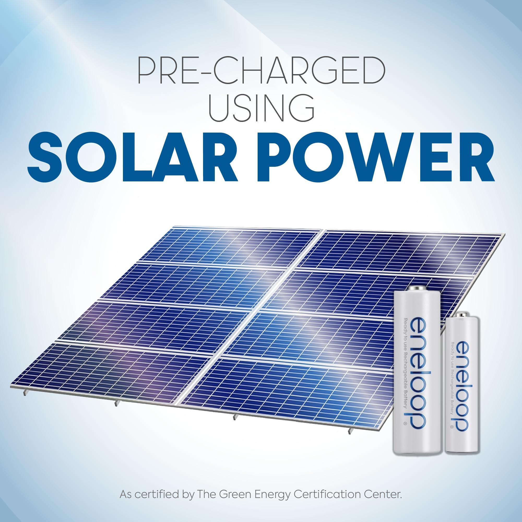 Eneloop Panasonic BK-3MCCA4BA AA 2100 Cycle Ni-MH Pre-Charged Rechargeable Batteries, 4-Battery Pack - Image 6