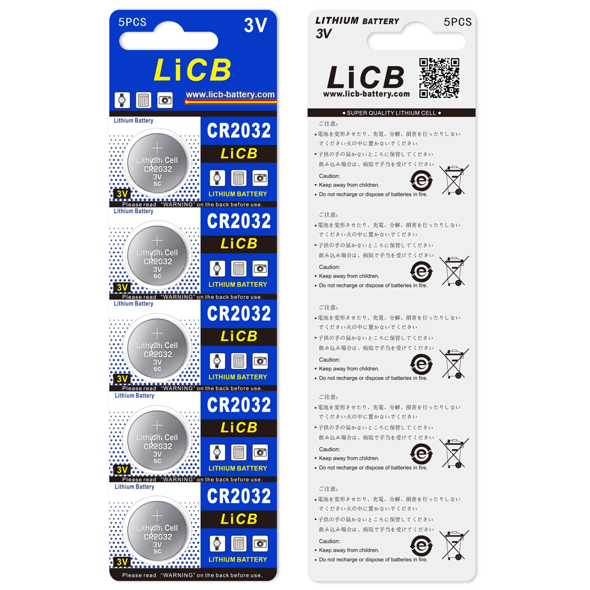 LiCB CR2032 3V Lithium Battery(10-Pack) - Image 6