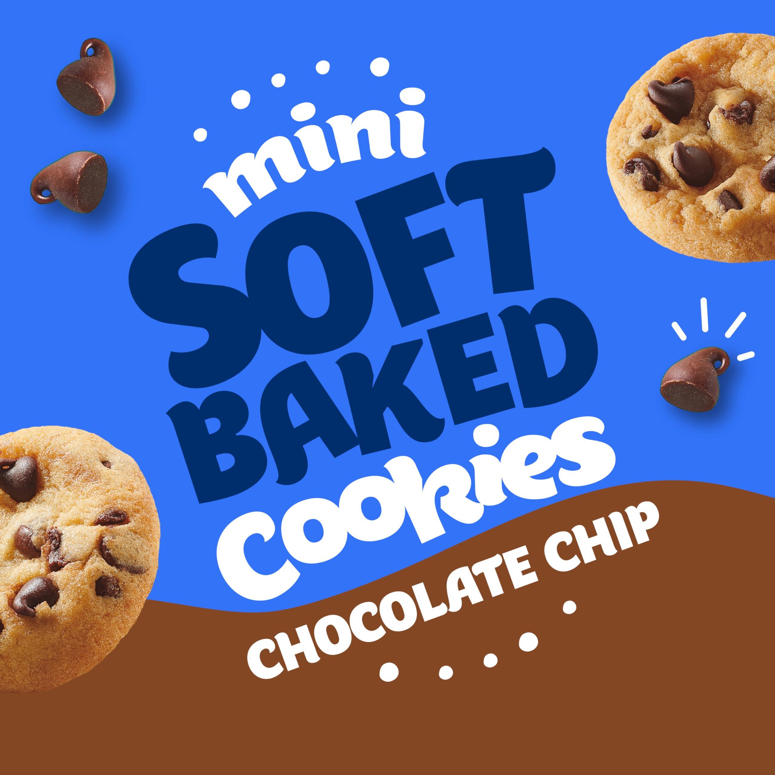 Pillsbury Mini Soft Baked Cookies, Chocolate Chip, Snack Bags, 10 Ct, 10 oz - Image 3
