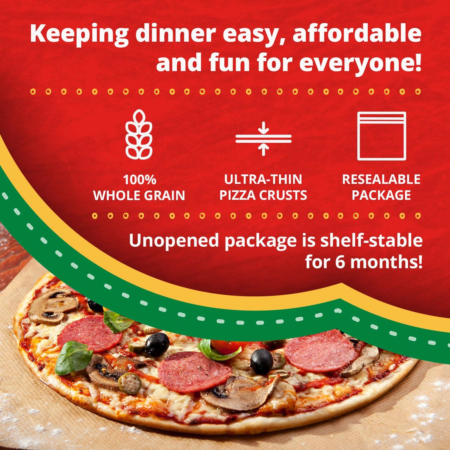 Golden Home Bakery Products Ultra Thin Pizza Crust, 12" (3 Pack) - Image 3