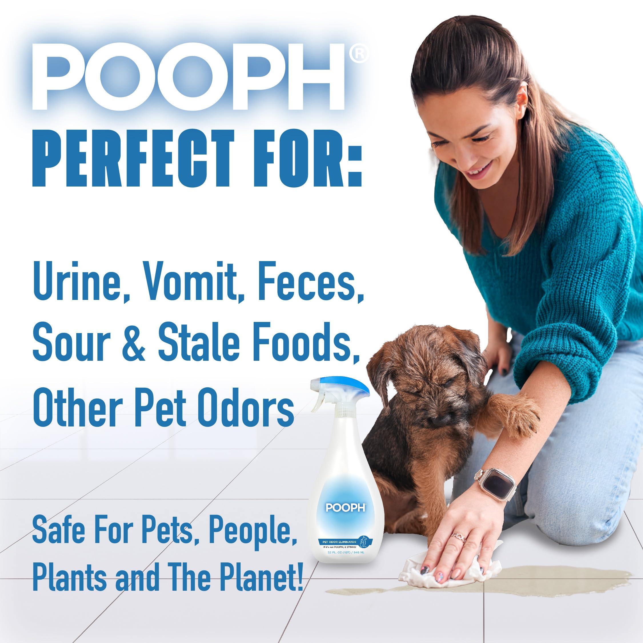 POOPH® Pet Odor Eliminator Spray - Patented NO Fragrance NO Harsh Chemicals Organic Odor Eliminator Works On-Contact Home, Auto, Upholstery, and more Fast Easy Safe for Pets, People and the Planet! - Image 5