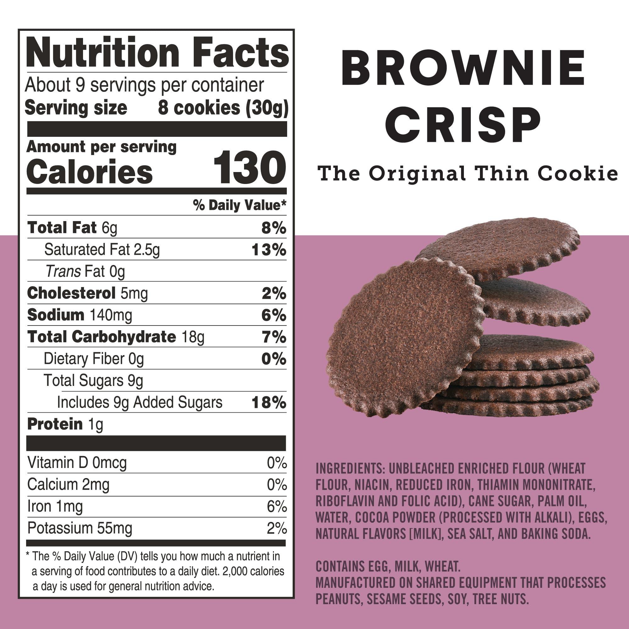 NEW! Dewey's Bakery Complete Cookie Collection | Meyer Lemon, Brownie Crisp, Triple Ginger, Vanilla Bean, Dark Chocolate Mint Cookies, Key Lime Moravian Cookie Thins| 9 oz (Pack of 6) - Image 9