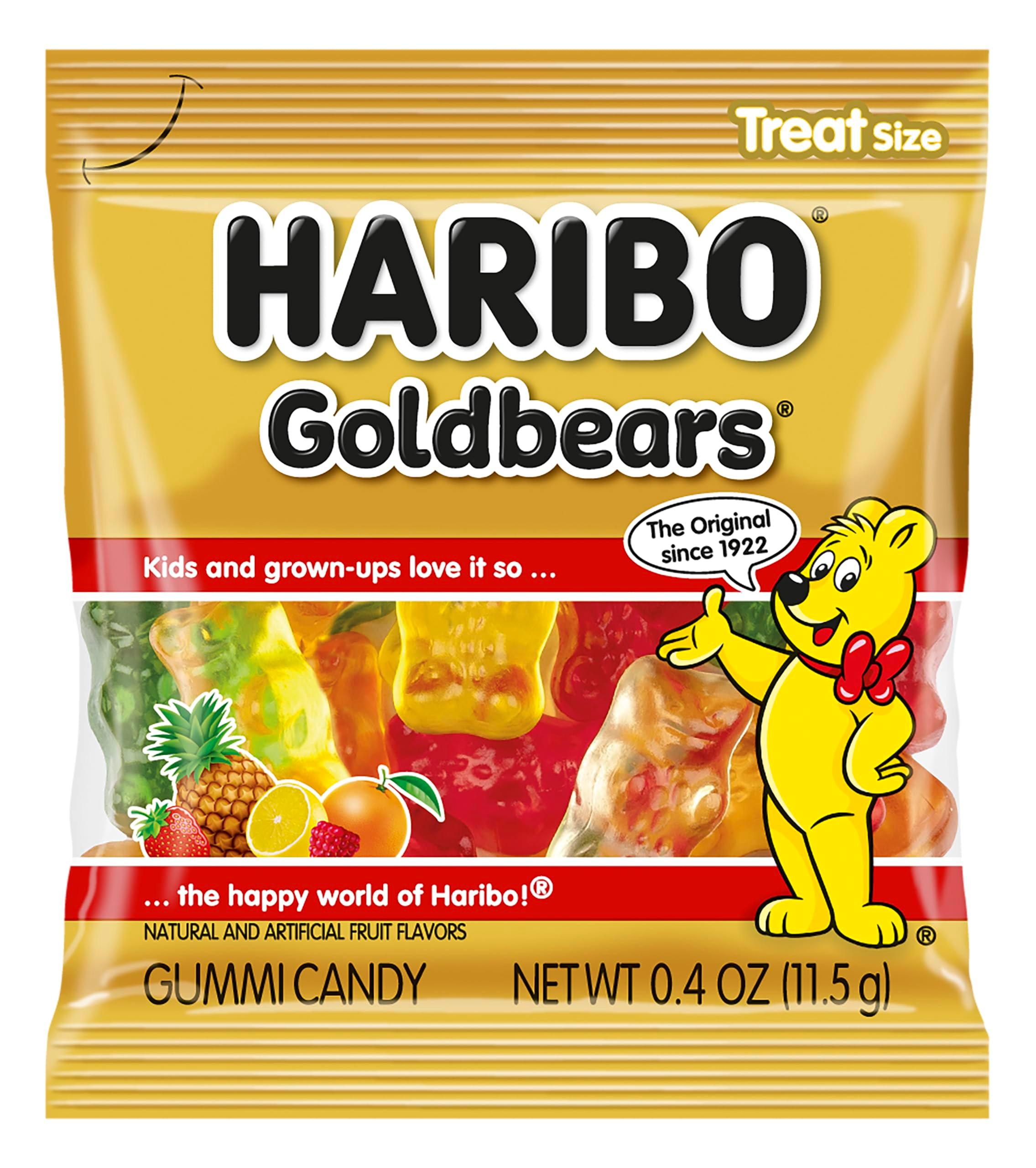 HARIBO Goldbears, Gummi Candy, 22.8 oz Tub (54 Packs) Assorted Flavors - Image 3