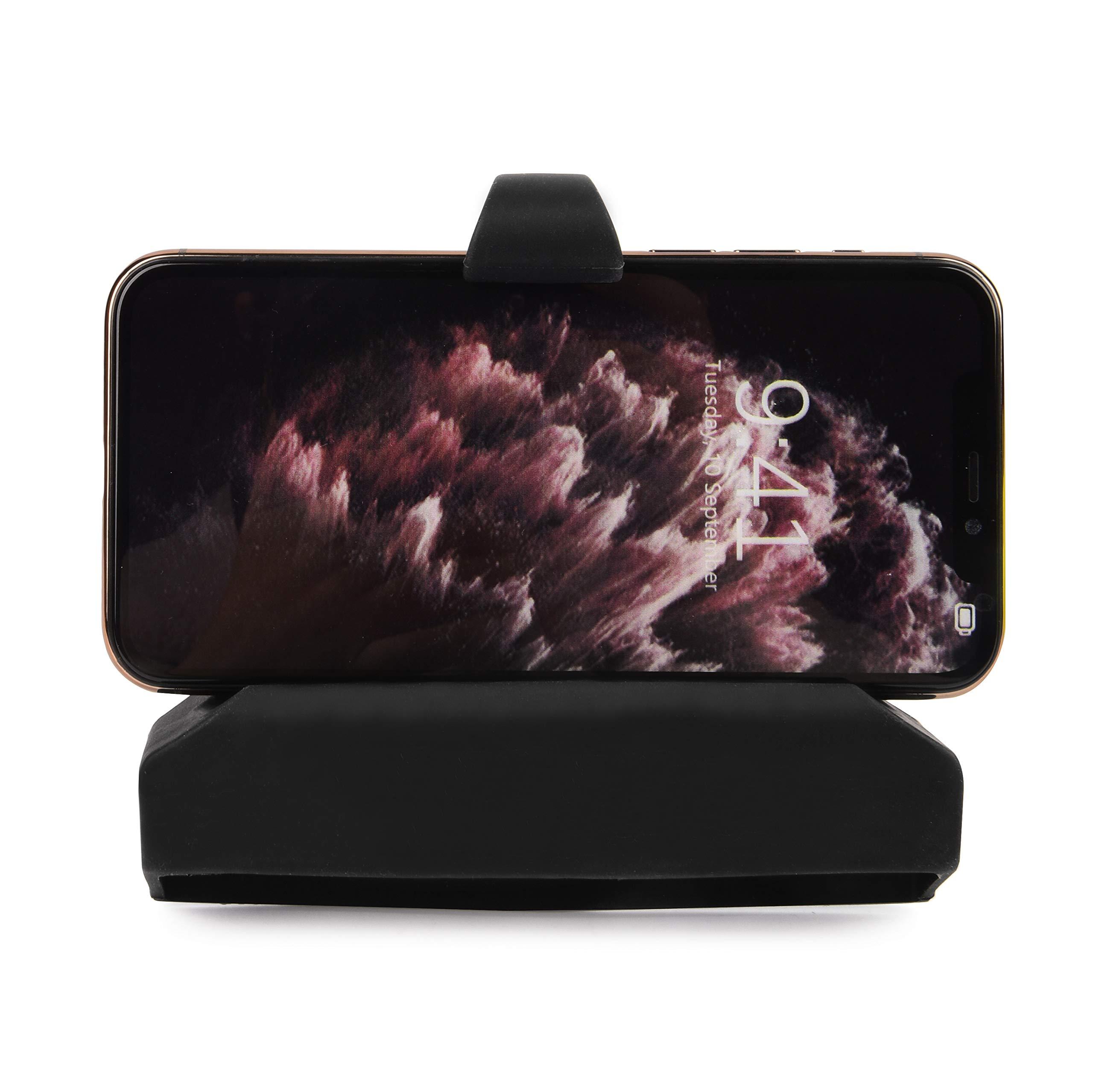 Vapor Fitness Phone Holder Made for PM5 Monitors of Concept 2 Rower, SkiErg and BikeErg - Silicone Smartphone Cradle Compatible with Concept 2 Rowing Machine. Ideal Rower Accessories - Image 6