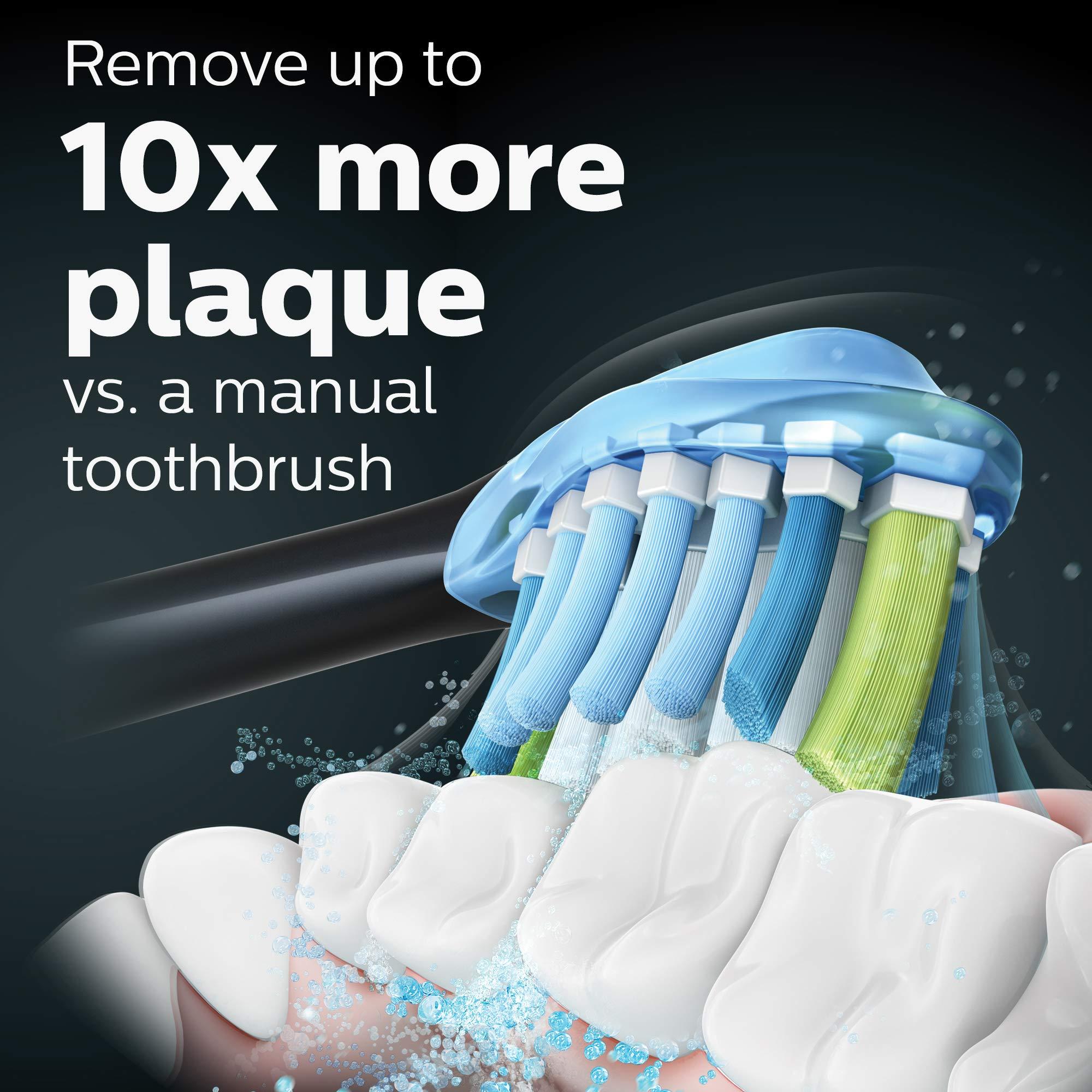 Philips Sonicare ExpertClean 7500 Black, Rechargeable Electric Power Toothbrush, HX9690/05 - Image 3