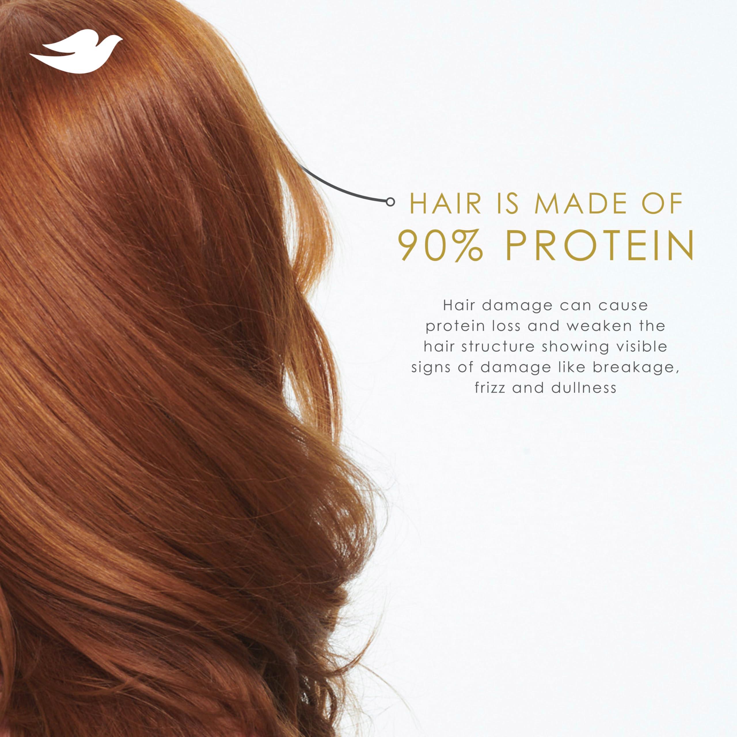 Dove Shampoo 4 count Intensive Repair for Damaged Hair with Bio-Protein Care Technology and Amino Serum 12 Fl Oz - Image 7