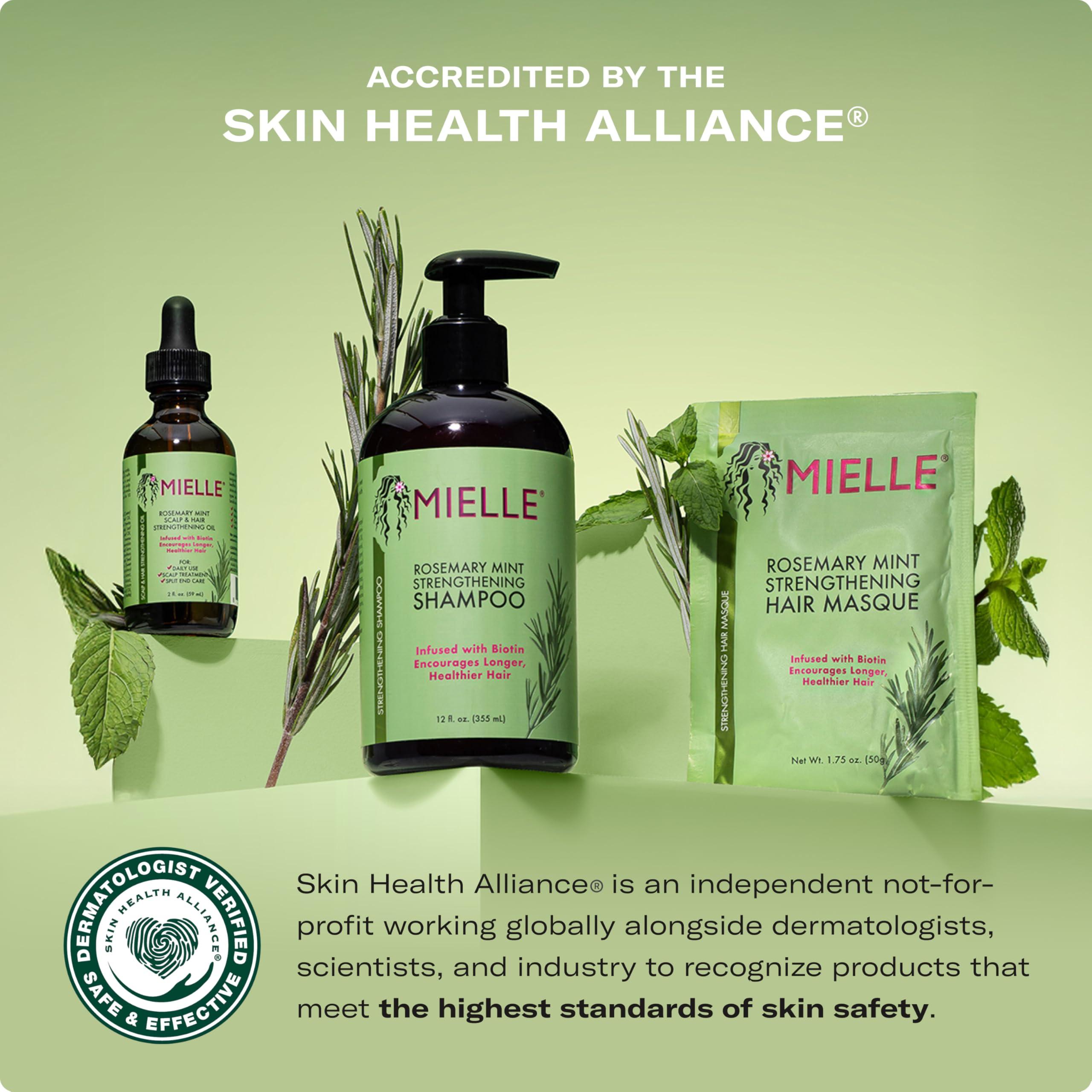 Mielle Organics Rosemary Mint Strengthening Conditioner with Biotin (12 Oz) - Image 2