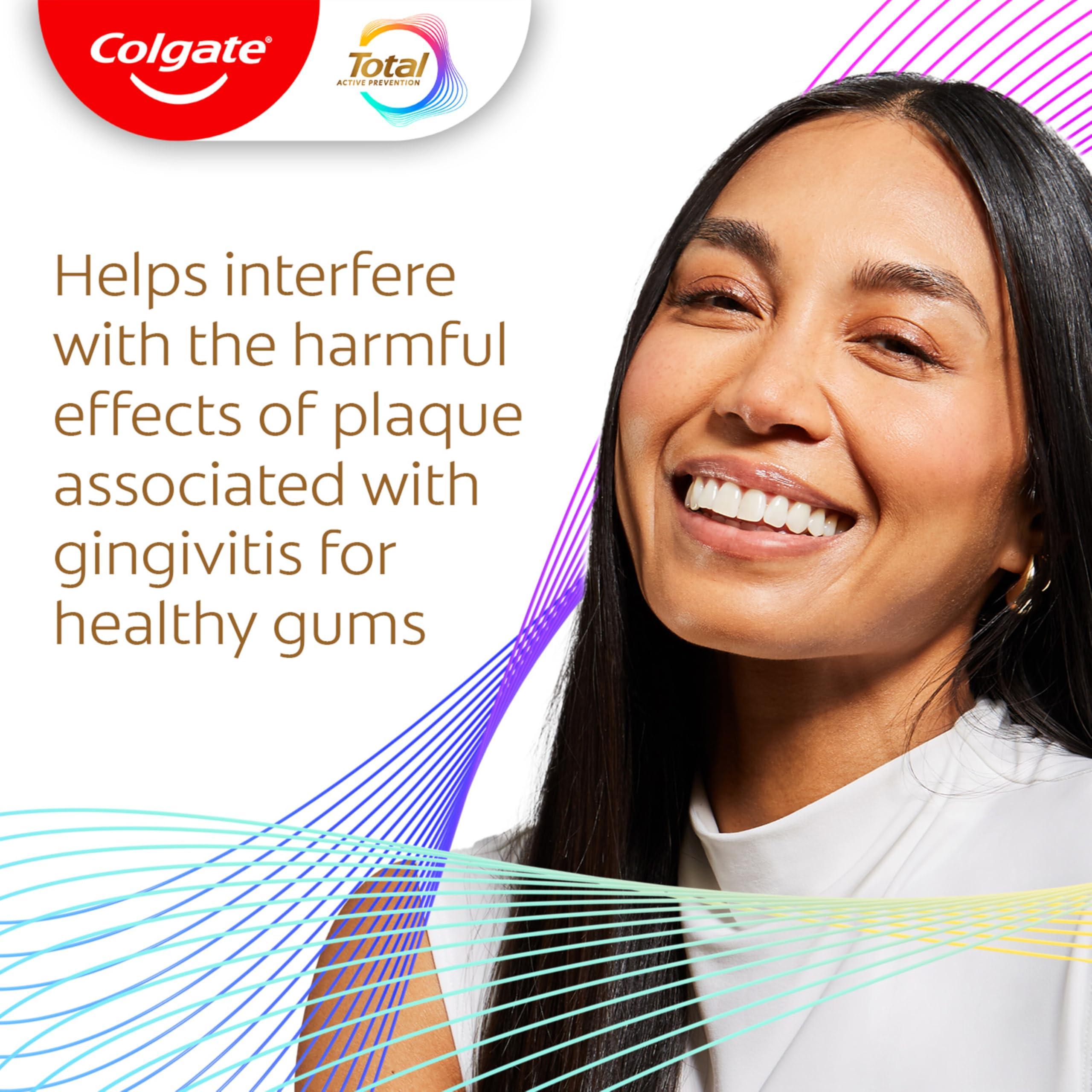Colgate Total Plaque Pro Release Whitening Toothpaste, 2 Pack, 3.0 Oz Tubes - Image 6