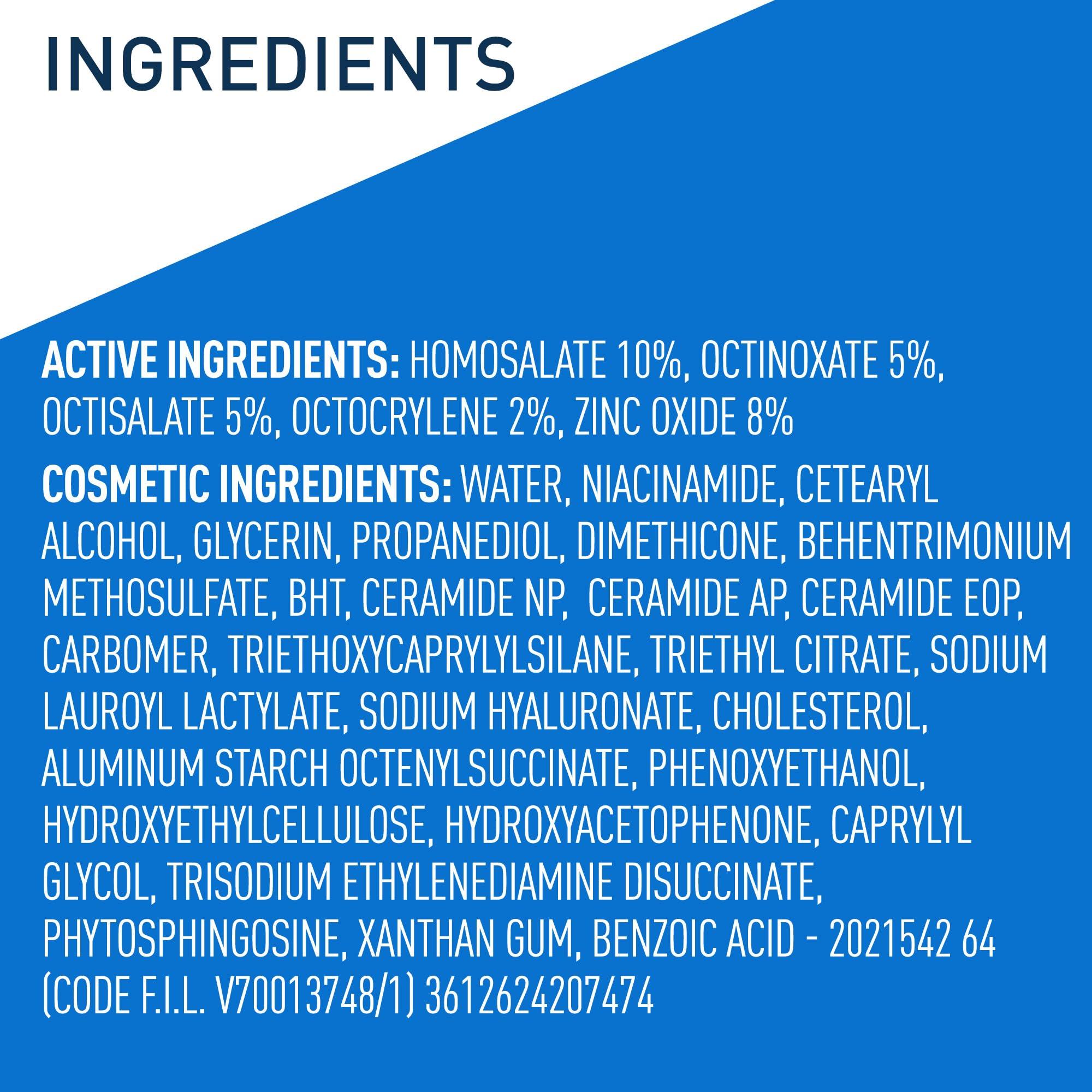 CeraVe AM Facial Moisturizing Lotion with SPF 30, Oil-Free Face Moisturizer with SPF, Formulated with Hyaluronic Acid, Niacinamide & Ceramides, Non-Comedogenic, Broad Spectrum Sunscreen, 3 Ounce - Image 8