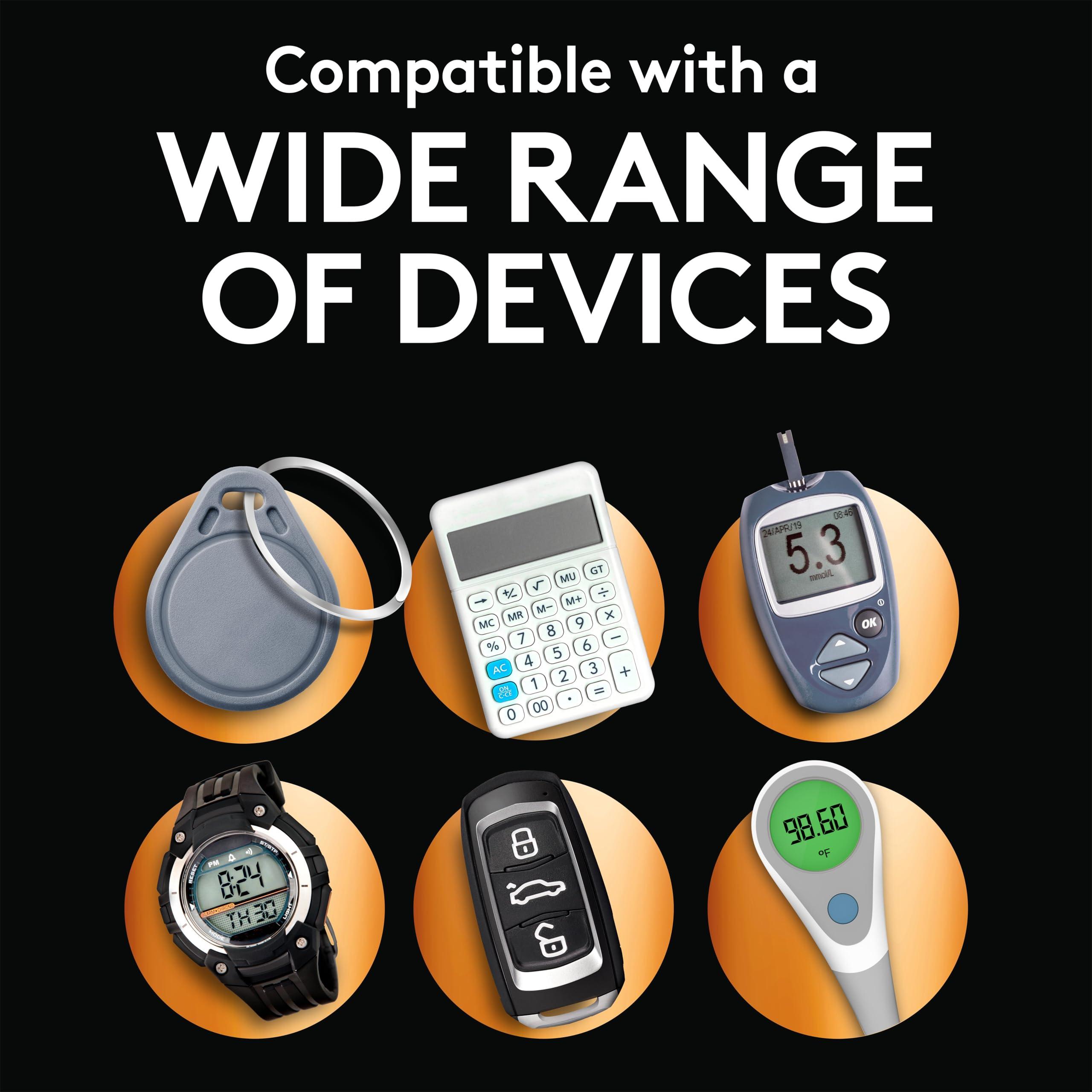 Duracell CR2025 3V Lithium Battery, Child Safety Features, 2 Count Pack, Lithium Coin Battery for Key Fob, Car Remote, Glucose Monitor, CR Lithium 3 Volt Cell - Image 8