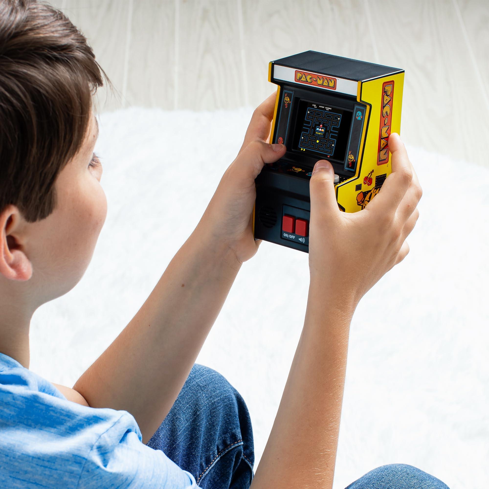 Arcade Classics Pac-Man - Retro Mini Arcade Game, Full Color Screen, Classic Handheld Electronic Game Console, 90s Toy, Great Gift for Kids 8+ - Image 2