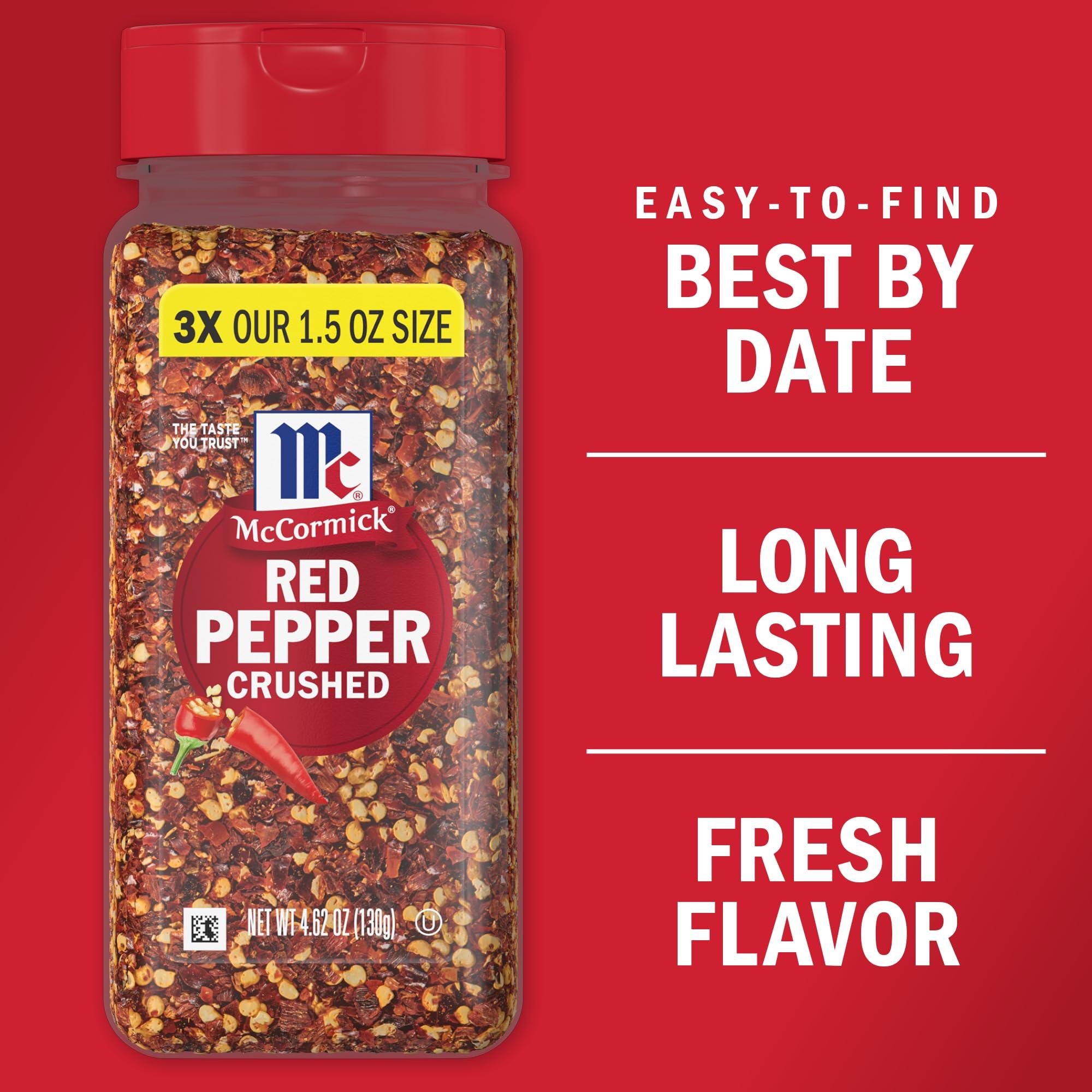 McCormick Crushed Red Pepper, 4.62 oz - Image 2