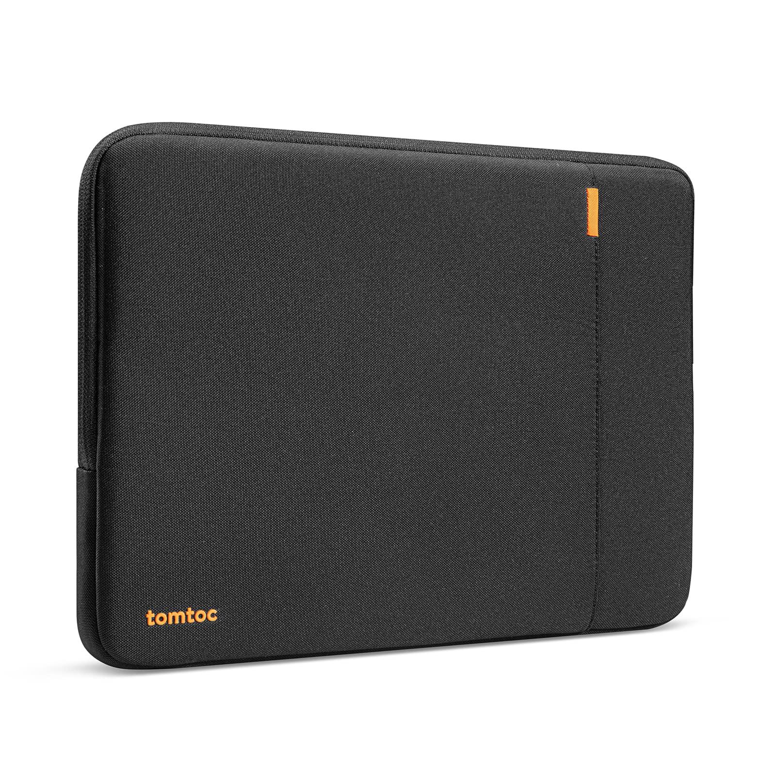 tomtoc 360° Protective Laptop Sleeve for 15-inch MacBook Air M4/A3241 2025, M3/A3114 2024, M2/A2941 2023, 15-inch MacBook Pro A1990 A1707, Dell XPS 15 Plus Laptop, Water-Resistant Computer Case Bag