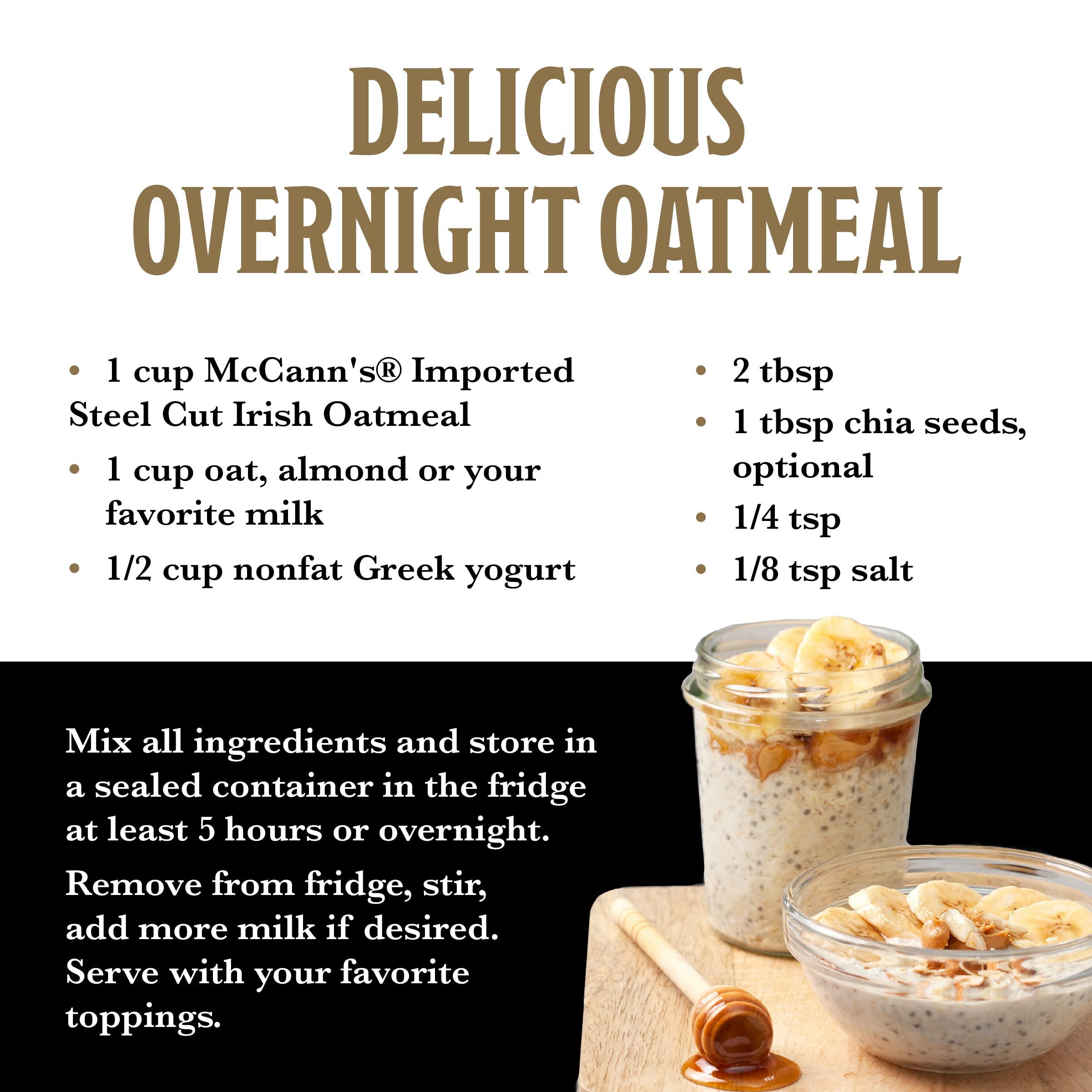 McCann's Irish Oatmeal, Traditional Steel Cut, 28 Ounce (Pack of 6) - Image 4