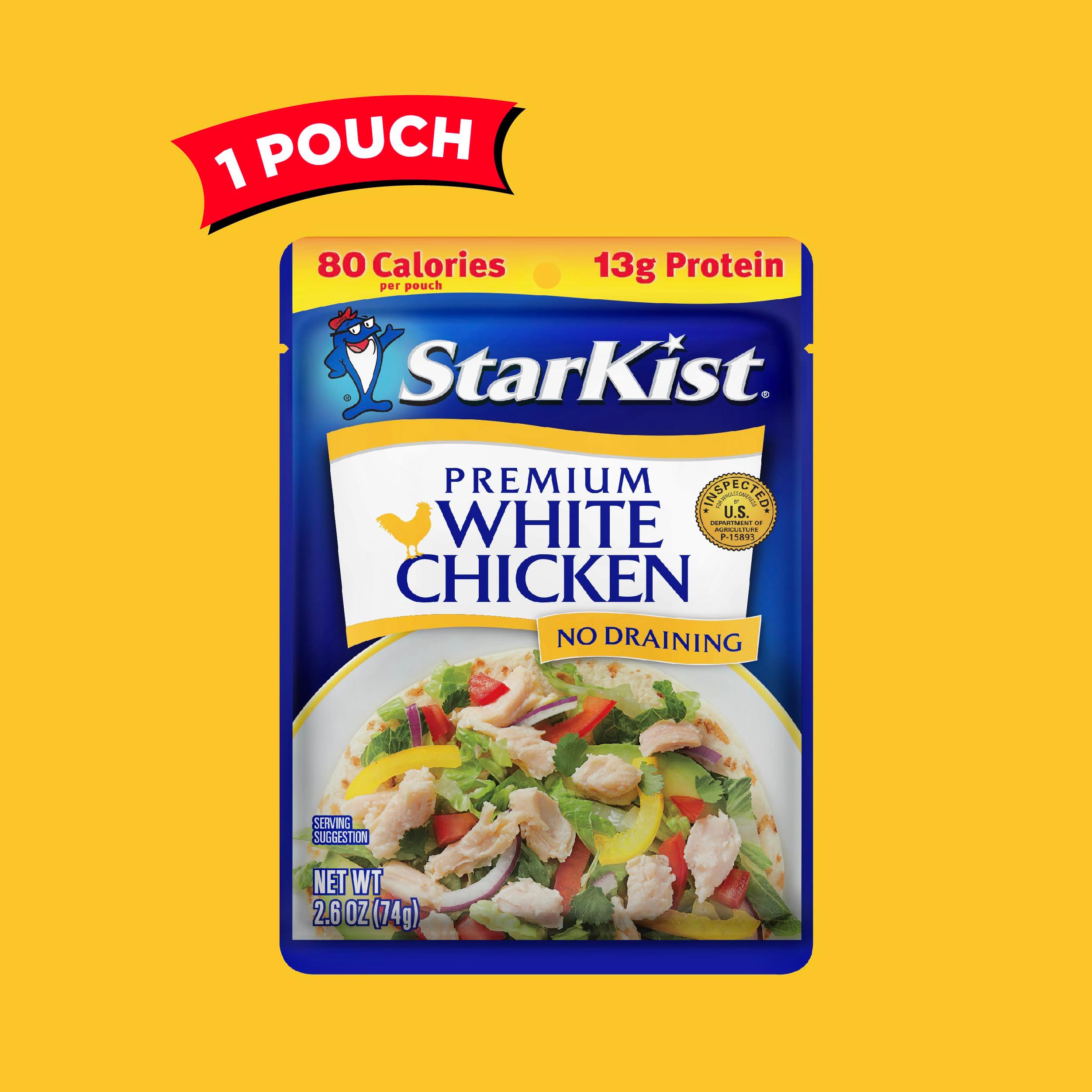 StarKist Premium White Chicken - 2.6 oz Pouch (Pack of 1) - Image 4