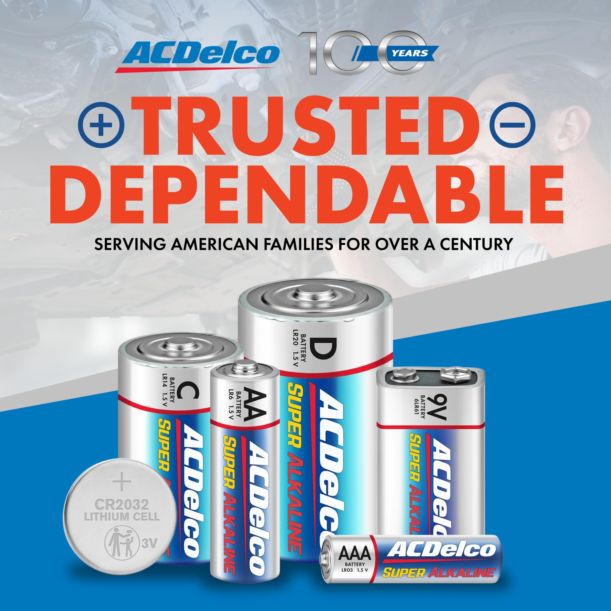 ACDelco 12-Count 9 Volt Batteries, Maximum Power Super Alkaline Battery, 7-Year Shelf Life, Reclosable Packaging - Image 3