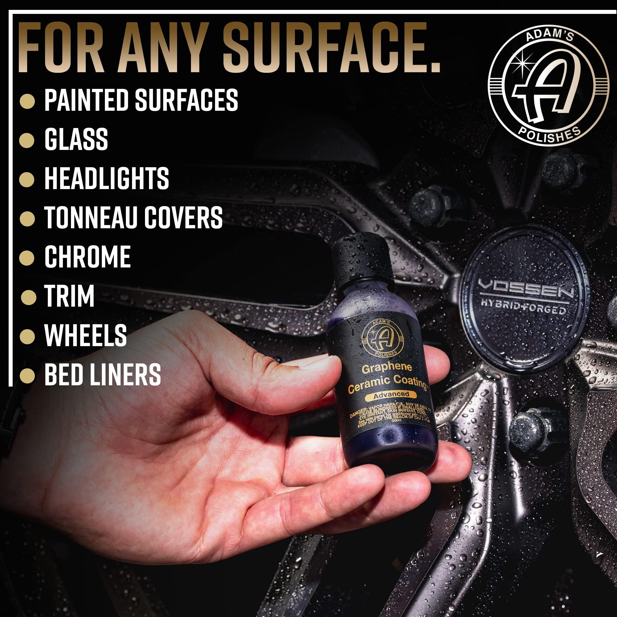 Adam's Polishes Advanced Graphene Ceramic Coating - 10H Graphene Coating for Auto Detailing, 9+ Years of Car Protection & Patented UV Technology - Image 6