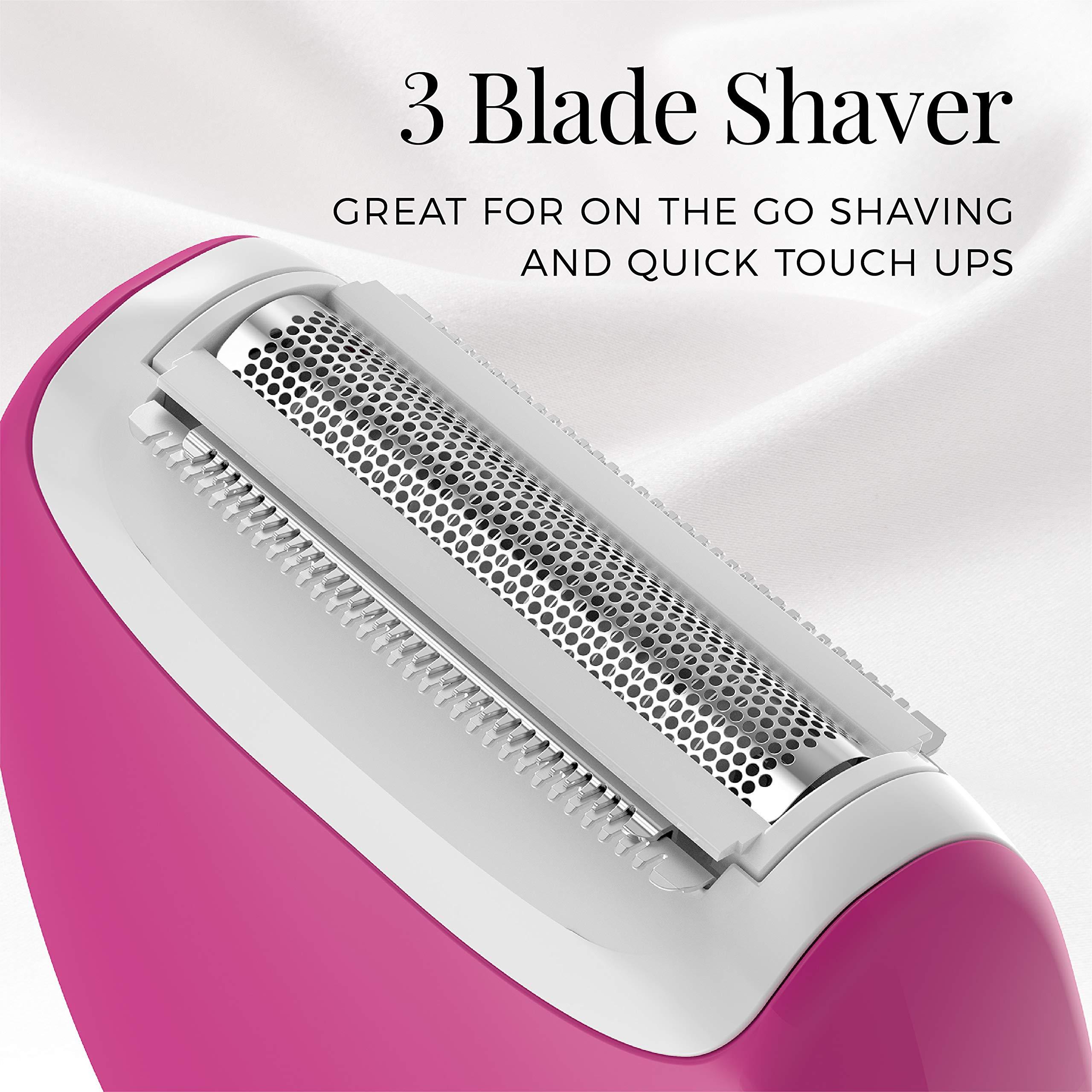 Remington WSF4810US Smooth & Silky On the Go Shaver, Wet/Dry Razor with Hypoallergenic Foil, Color/Design May Vary - Image 2