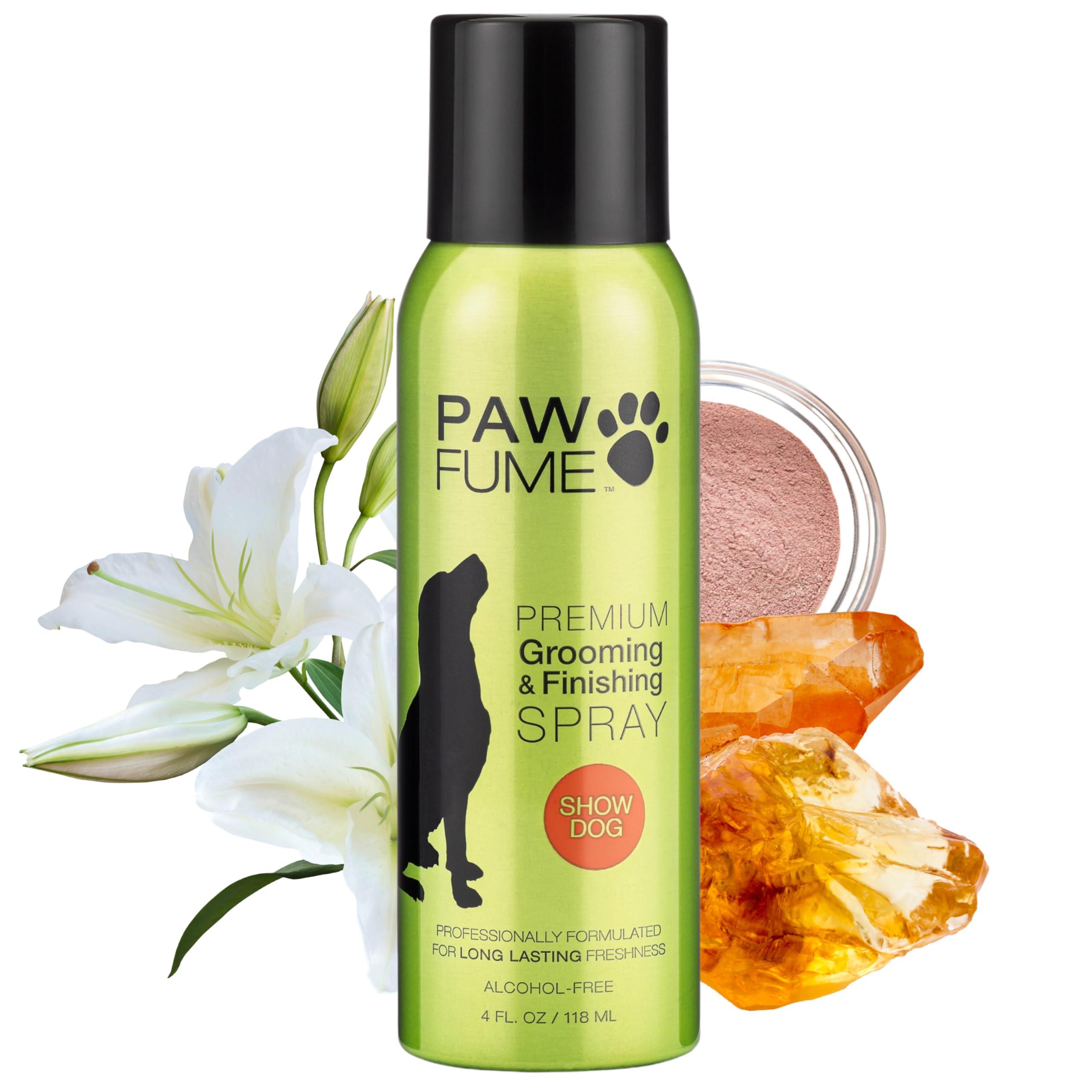 PAWFUME Dog Perfume Spray Long Lasting Scent for Grooming, Show Dog, 1-Pack – Keep Your Pup Fresh All Day – Hypoallergenic, Alcohol-Free, Detangling & Moisturizing – Salon-Quality Dog Cologne Spray
