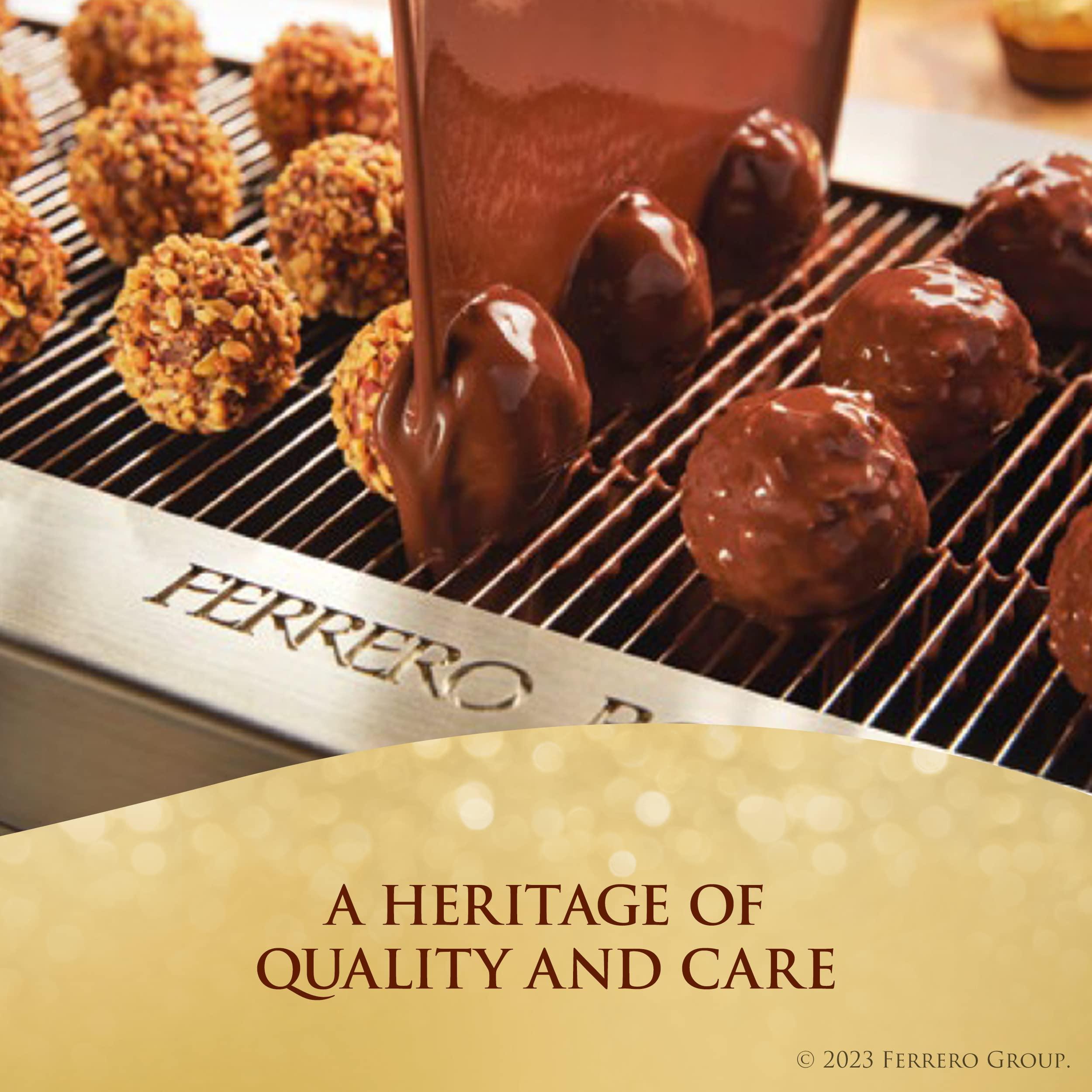 Ferrero Rocher, 42 Count, Premium Milk Chocolate Hazelnut, Chocolates for Gifting, 18.5 oz - Image 6