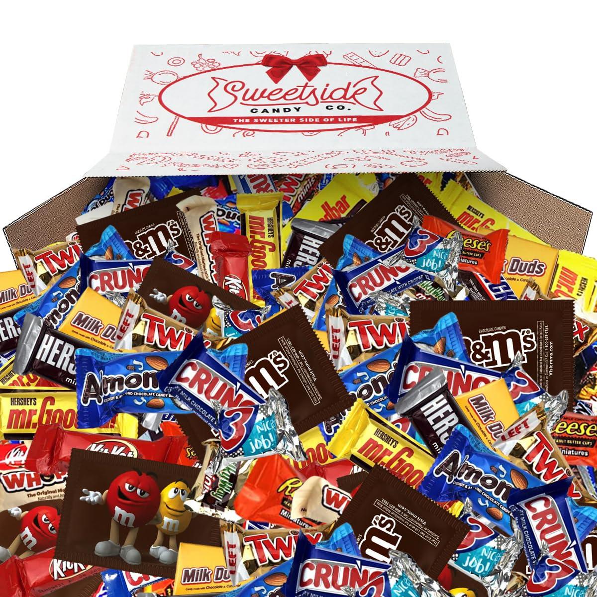 5 Lb Assorted Bulk Chocolate Candy Mix - Fun Size, Holiday, Office Assortment