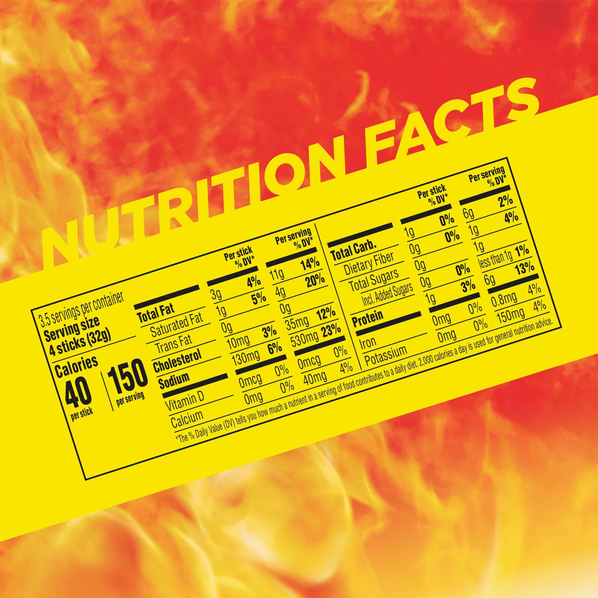 Slim Jim Smoked Meat Sticks, Original Flavor, 6g Protein Per Serving, Snack Size, 0.28 oz. (14 Count) - Image 7