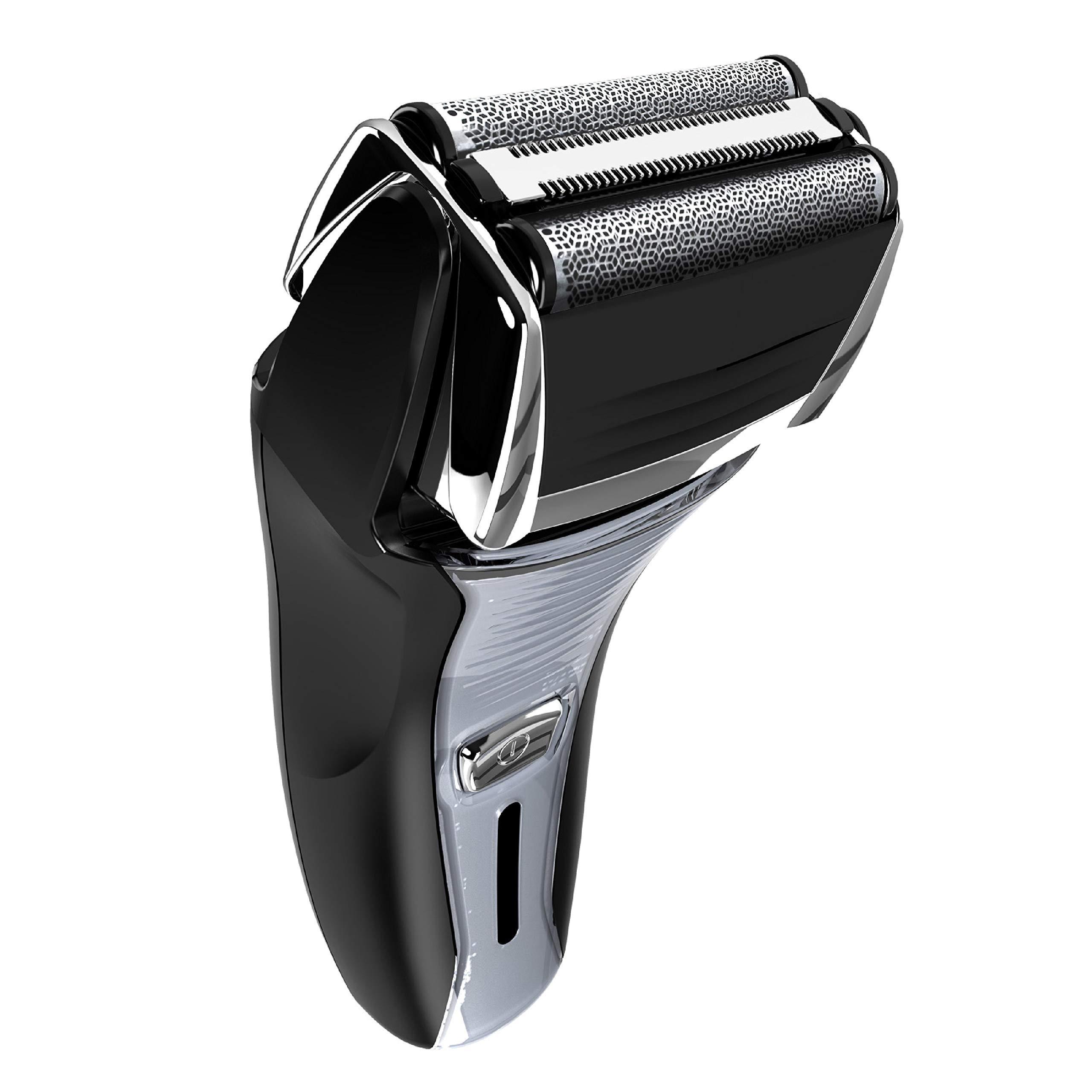 Remington F5 Power Series Foil Shaver, Electric Razor for Men, Cordless Rechargeable with Pop Up Trimmer, Pivot & FlexFoil Technology, Lightweight Handheld Design, Black - Image 8