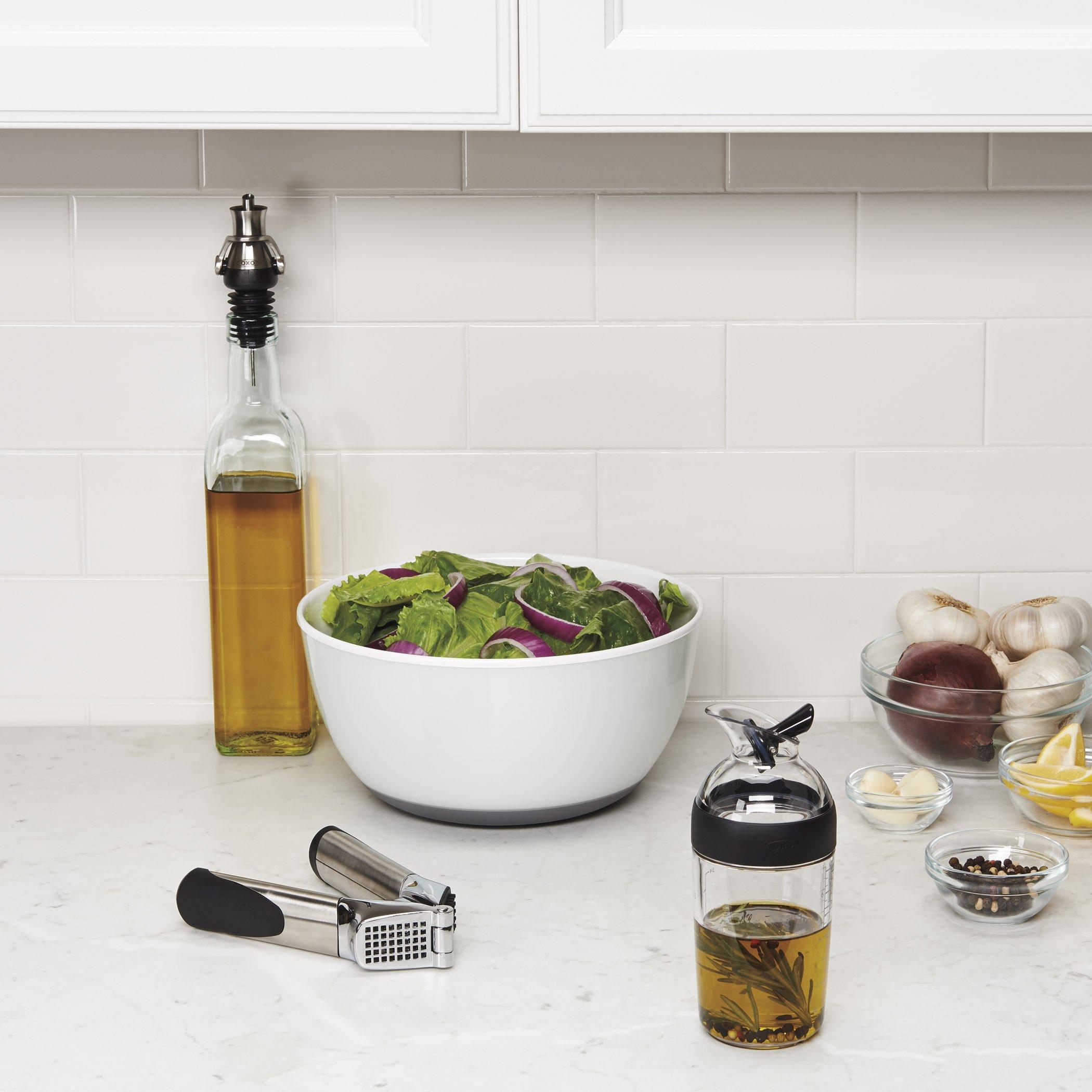 OXO Good Grips Little Salad Dressing Shaker - Black, Small - Image 8