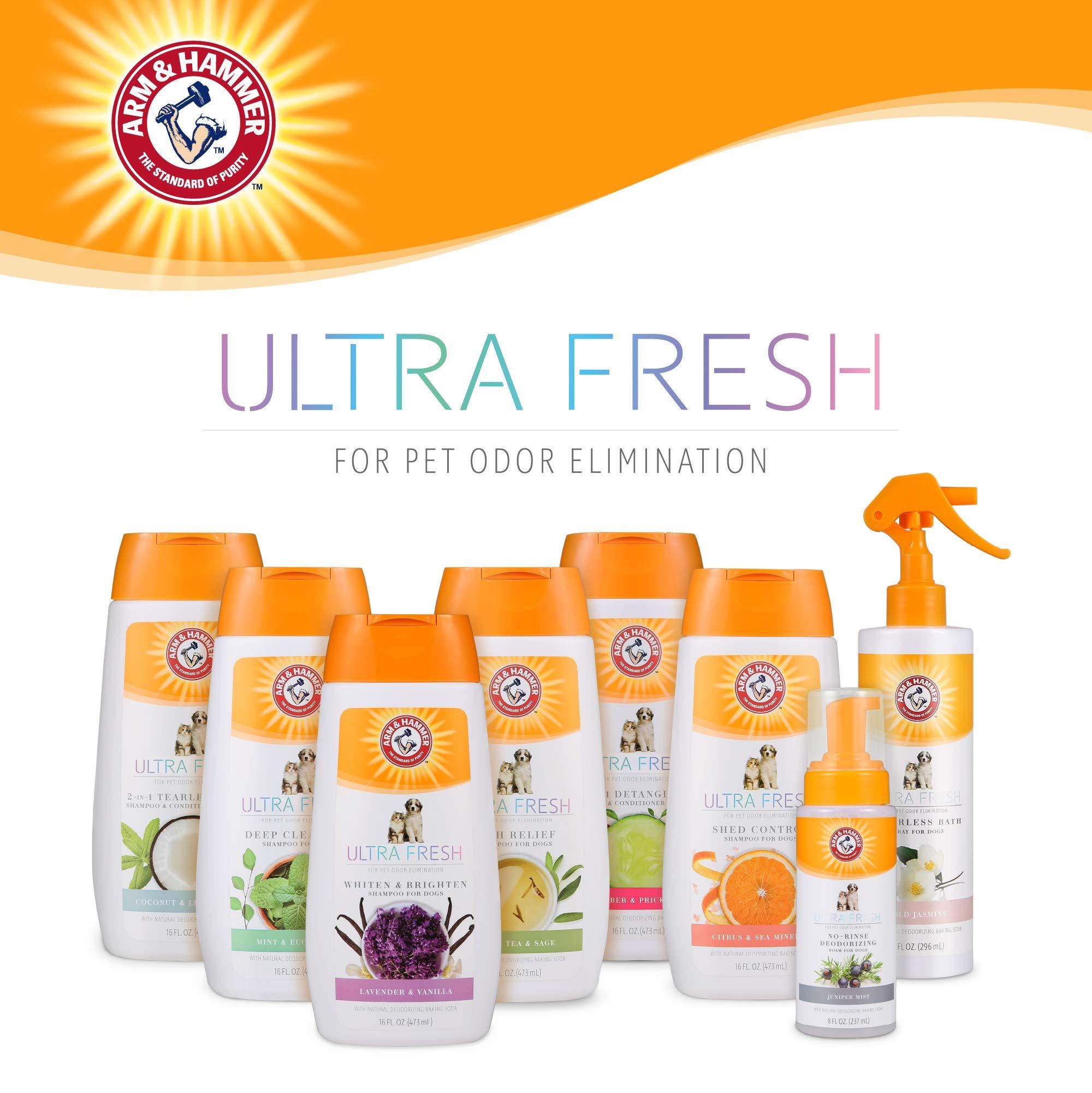 Arm & Hammer for Pets Ultra Fresh Waterless Bath Spray in White Jasmine Scent | Dry Dog Shampoo, Deodorizer - Image 6
