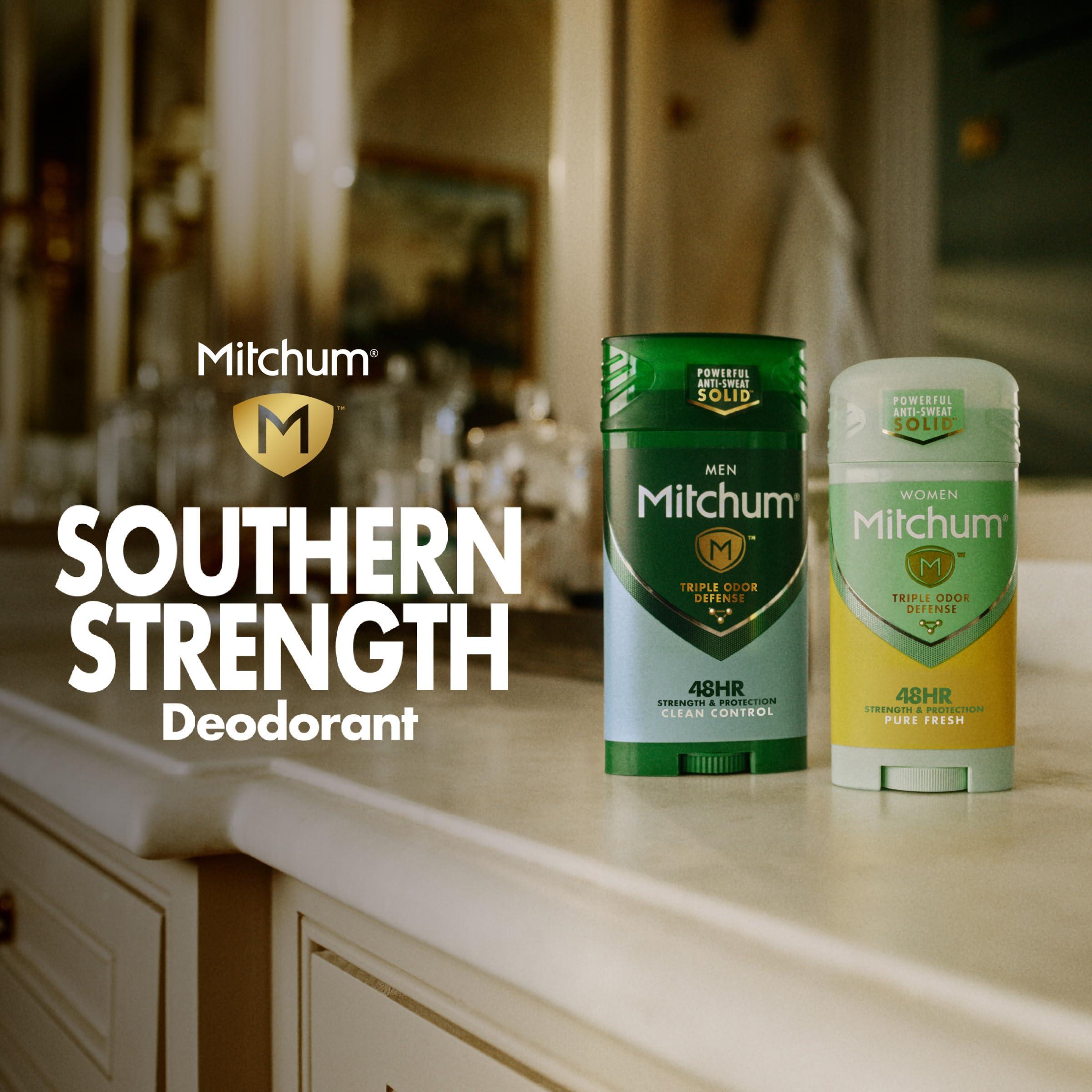 Mitchum Women’s Antiperspirant Deodorant Gel Stick, Shower Fresh Scent, 48HR Sweat & Odor Protection, Triple Odor Defense, Alcohol-Free, 3.4 oz (Pack of 2) - Image 6