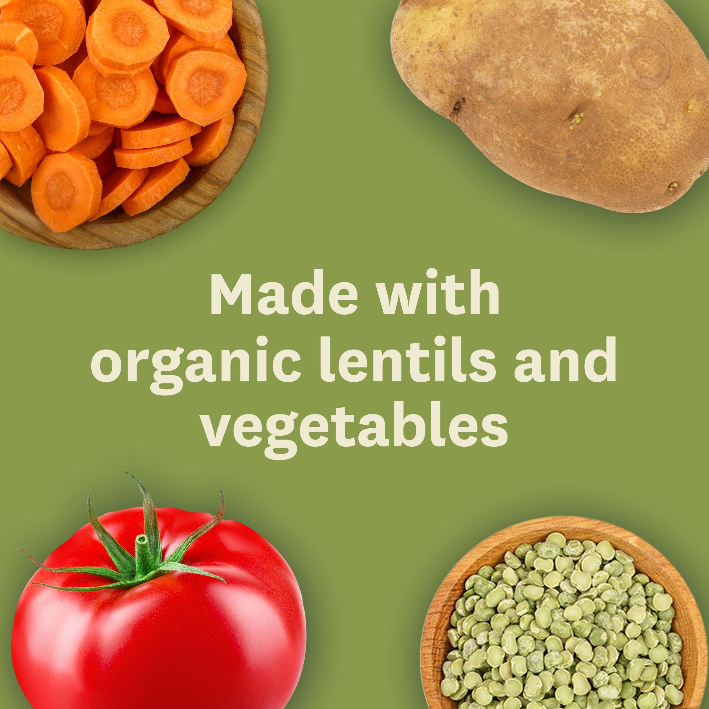 Amy’s Soup, Vegan Light in Sodium Lentil Vegetable Soup, Gluten Free, Made With Organic Vegetables, Canned Soup, 14.5 Oz (12 Pack) - Image 5