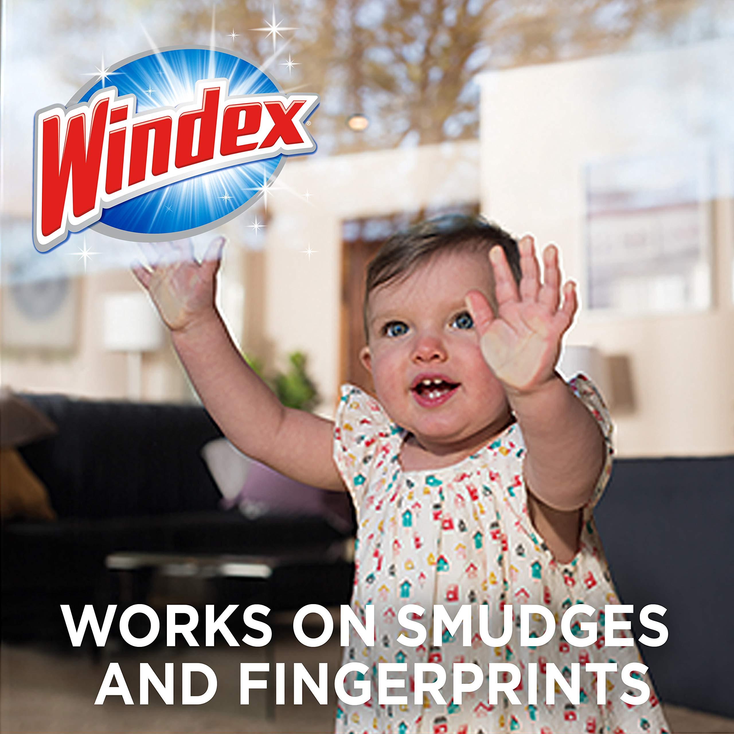 Windex Glass and Surface Pre-Moistened Wipes, Original, 38 Count (Pack of 2) - Image 5